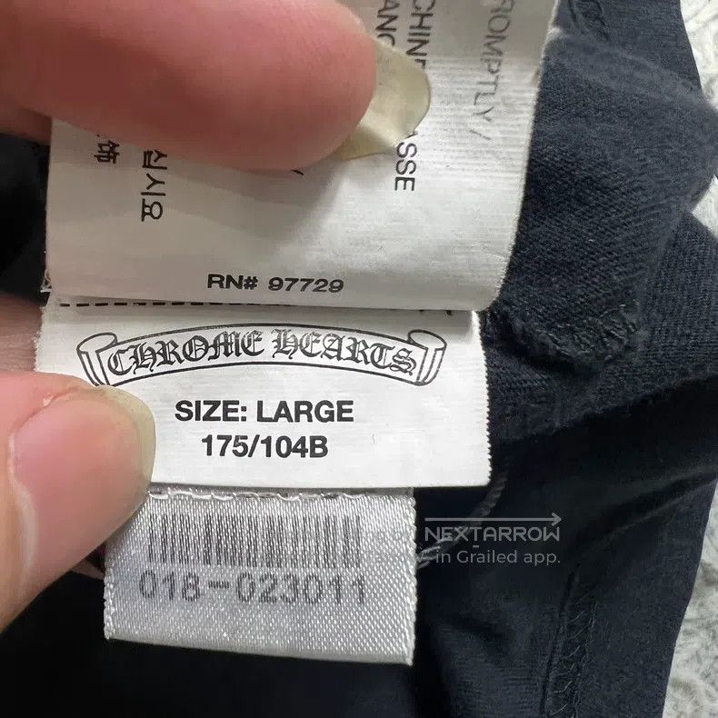Chrome Hearts CHROME HEARTS Size L Sanskrit short sleeve T-shirt Size US L / EU 52-54 / 3 - 4 Thumbnail
