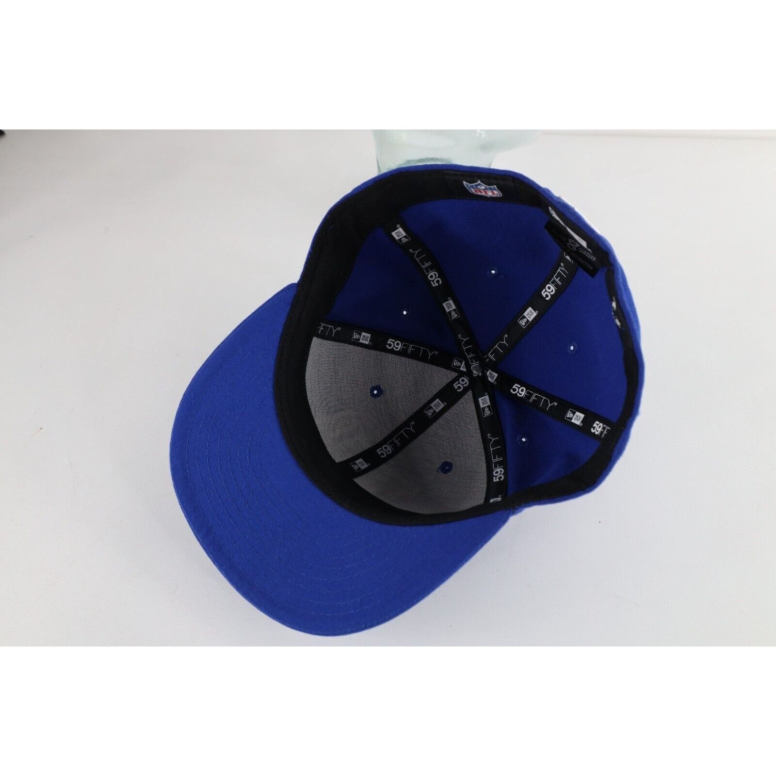 New Era × Vintage Vintage New Era New York Giants Football Fitted Hat Size ONE SIZE - 6 Thumbnail