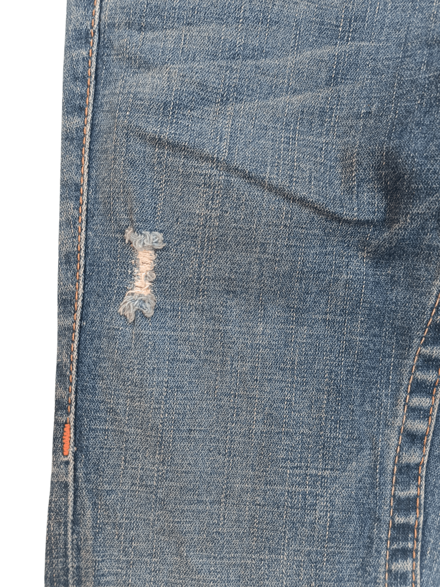 American Apparel × True Religion VINTAGE FLARED 💥 TRUE RELIGION DISTRESSED JOEY DENIM TR12 Size 27" / US 4 / IT 40 - 15 Thumbnail