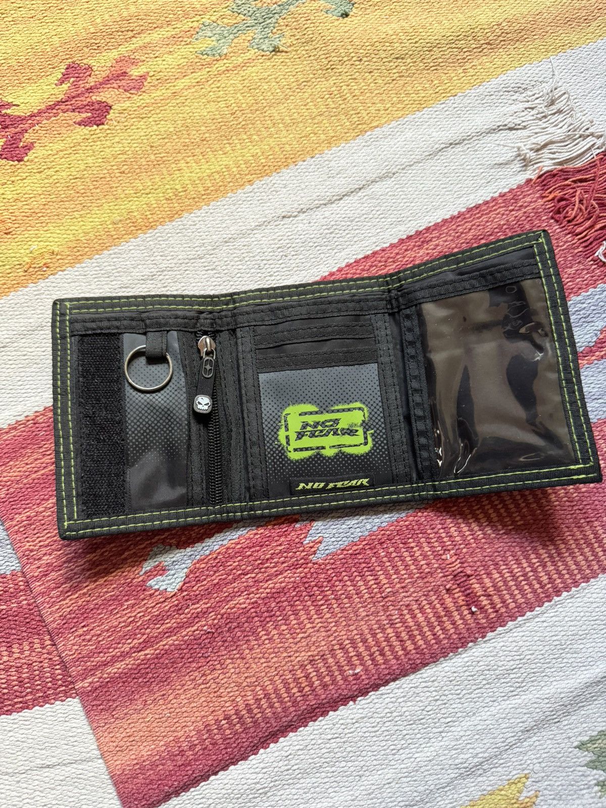 No Fear Vintage 00’s No Fear y2k Skull Every Day Wallet Size ONE SIZE - 4 Thumbnail