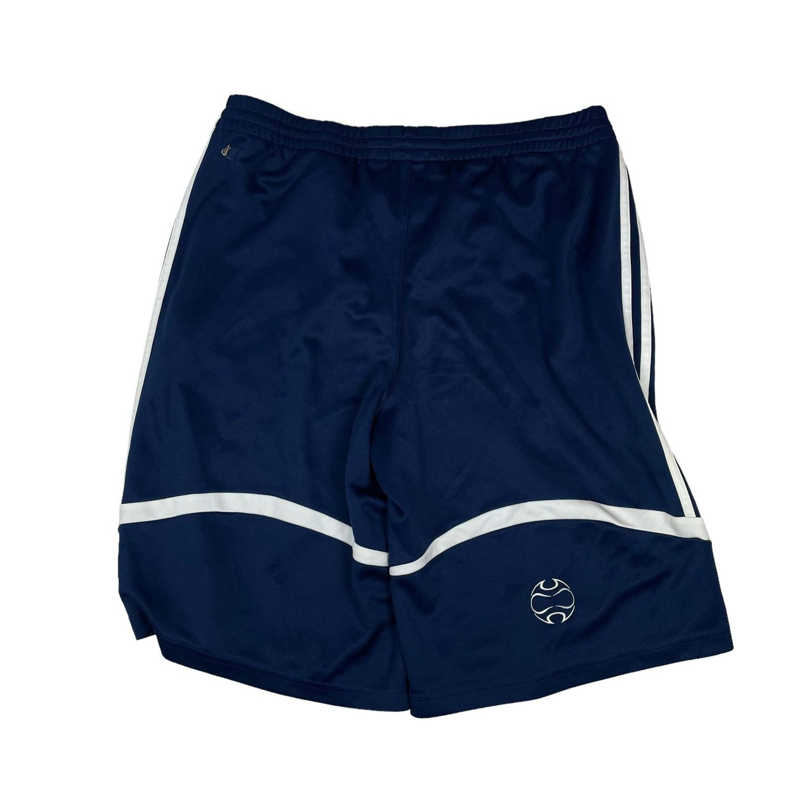 Adidas Adidas Men Blue FC Schalke 04 Drawstring Athletic Shorts 34 Size US 34 / EU 50 - 9 Thumbnail