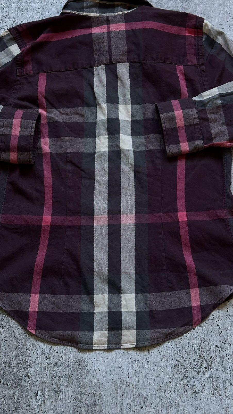 Burberry Women's Burberry London Vintage Nova Check Button Up Shirt Size XS / US 0-2 / IT 36-38 - 17 Thumbnail