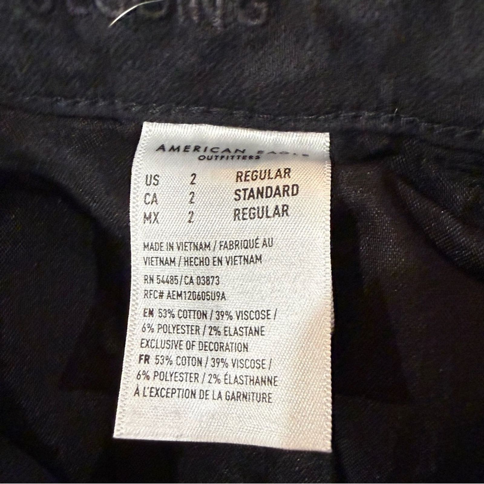 American Eagle Outfitters American Eagle NextLevel Stretch HighWaist Jeggings Womens 2 Size 26" / US 2 / IT 38 - 12 Thumbnail