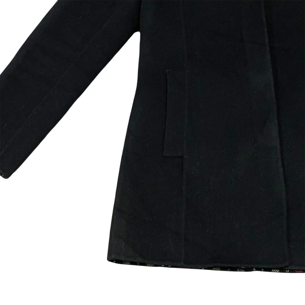 Gucci Vintage Sonia Rykiel Button Up Wool Coat — Parisian Luxury Size S / US 4 / IT 40 - 5 Thumbnail