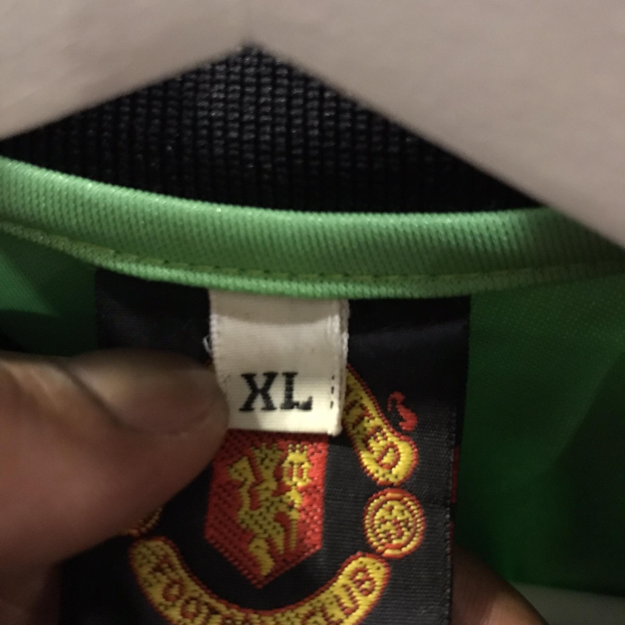 Vintage Manchester United Schmeichel Goalkeeper Shirt Bootleg 90s Size US XL / EU 56 / 4 - 8 Thumbnail