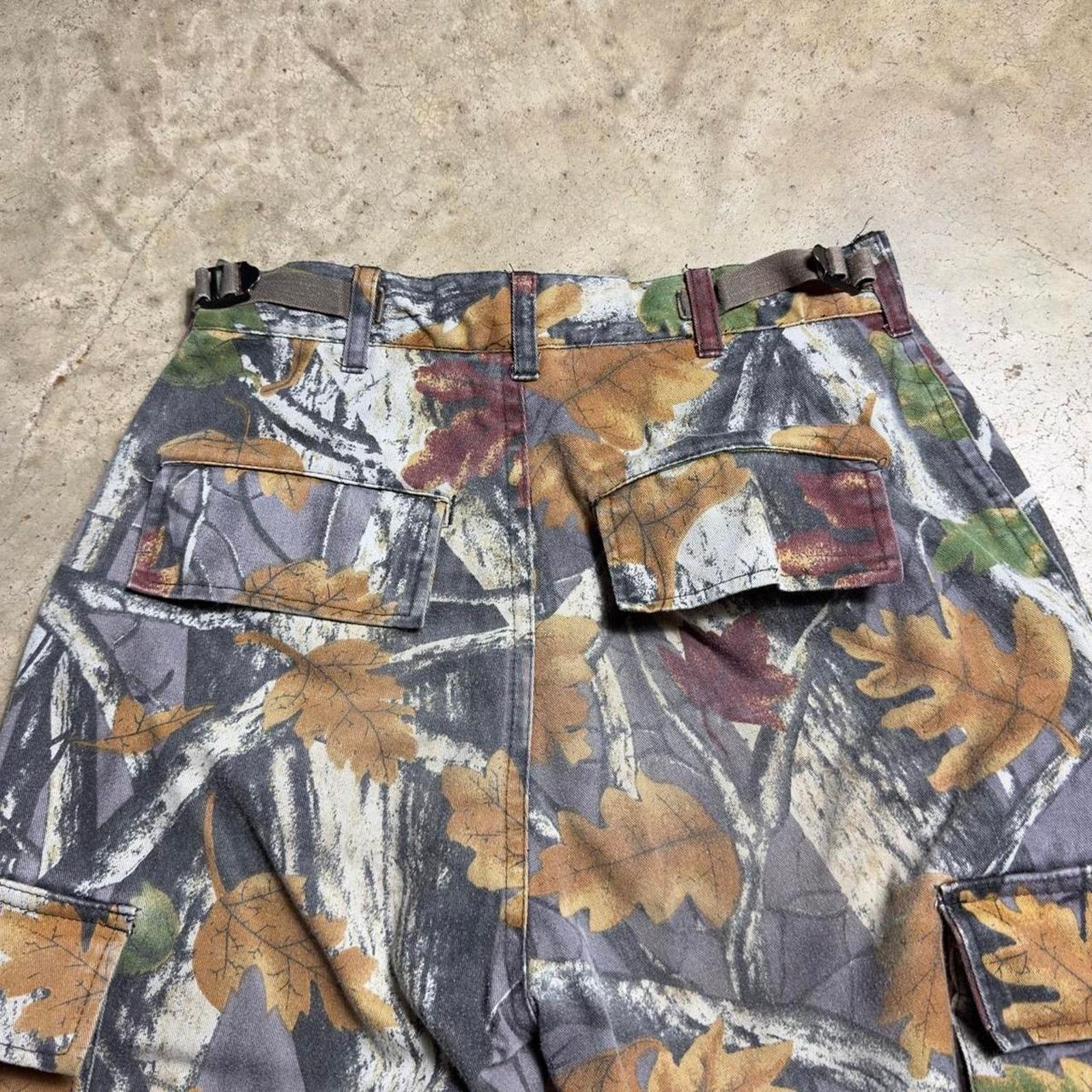 Japanese Brand Y2k Sportsmen Camo Utility Grunge Streetwear Cargo Size 24" / US 00 / IT 34 - 5 Thumbnail