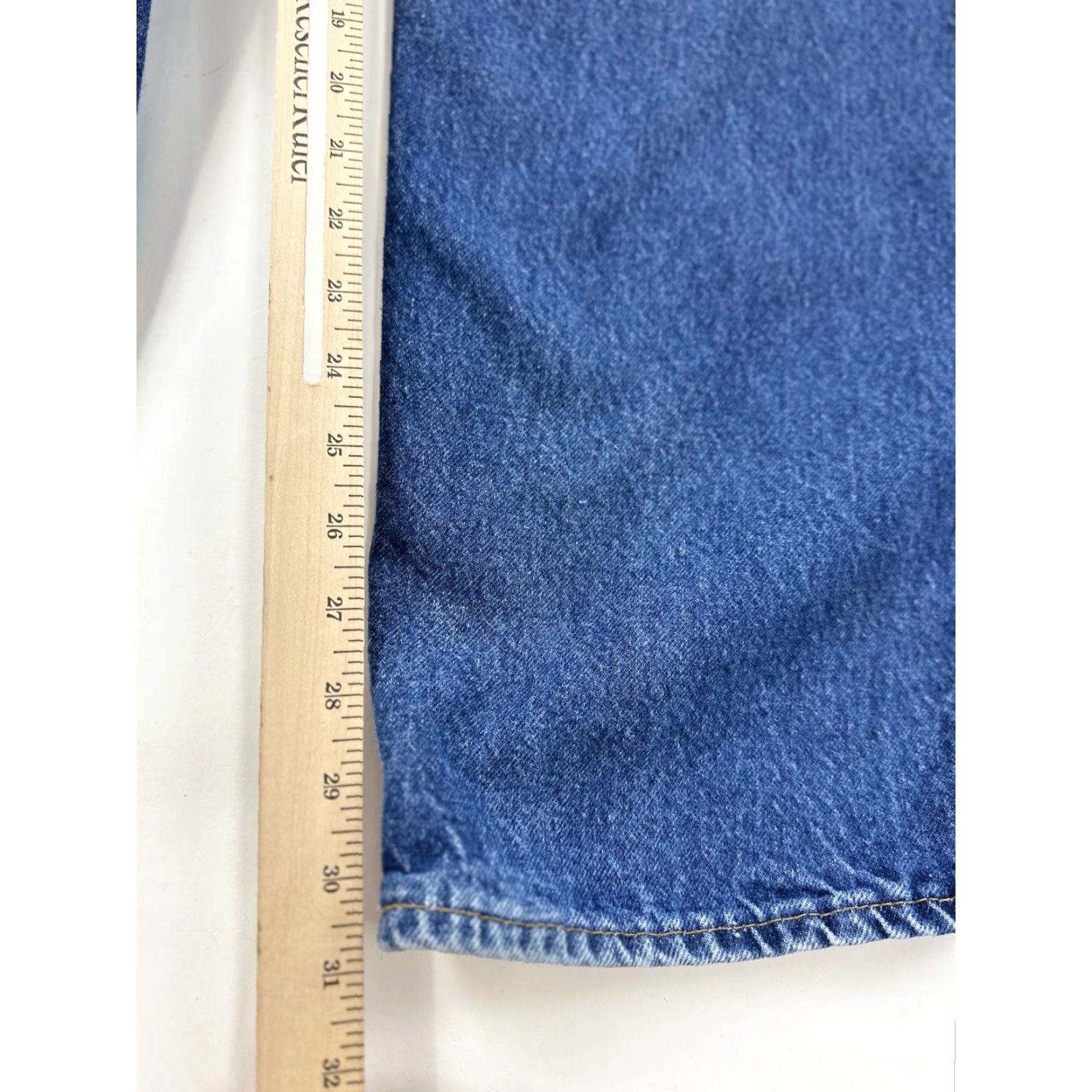 Levi's VINTAGE Levi’s 540 Jeans Men’s 42x32 Blue Brown Tab Jeans Mens 42 Inseam 32 Straight Blue Size US 42 / EU 58 - 6 Thumbnail