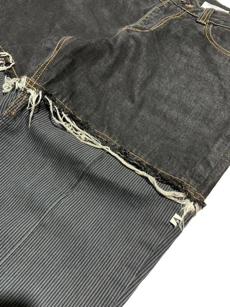 Other Japanese brand hybird distressed double front look denim Size US 32 / EU 48 - 7 Thumbnail