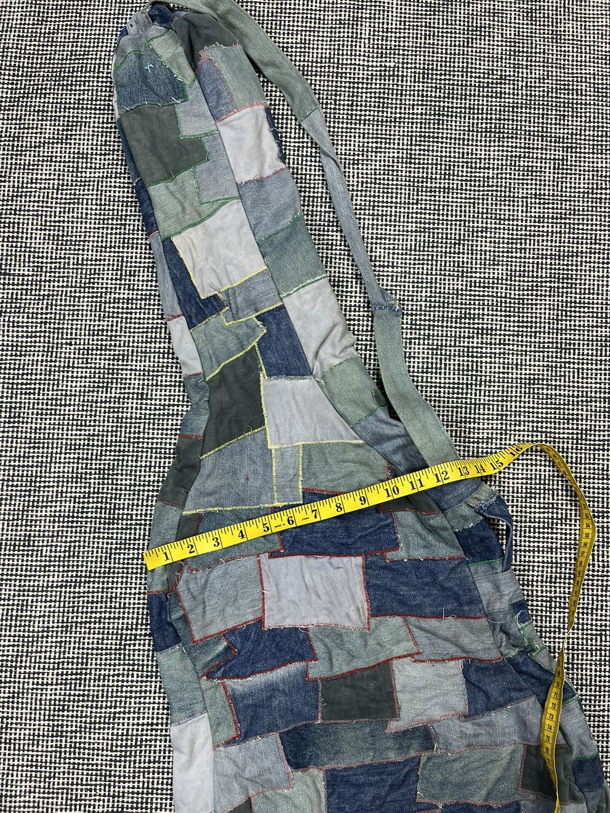 Japanese Brand Handmade 80s guitar bag cover boro denim grunge Size ONE SIZE - 7 Thumbnail