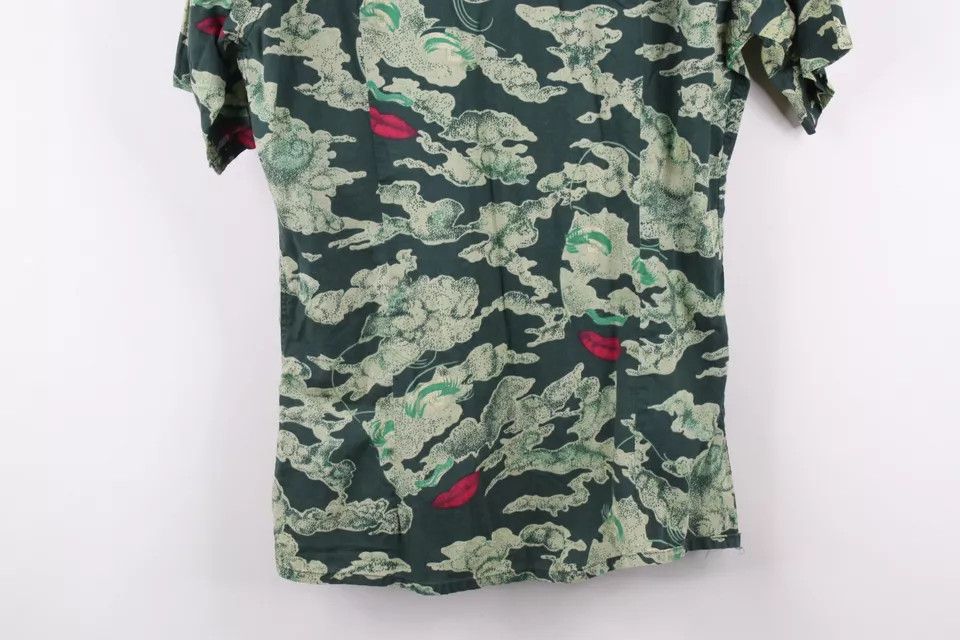 Vintage Vintage 70s Streetwear Abstract Art Face Cloud Button Shirt Size US L / EU 52-54 / 3 - 13 Thumbnail