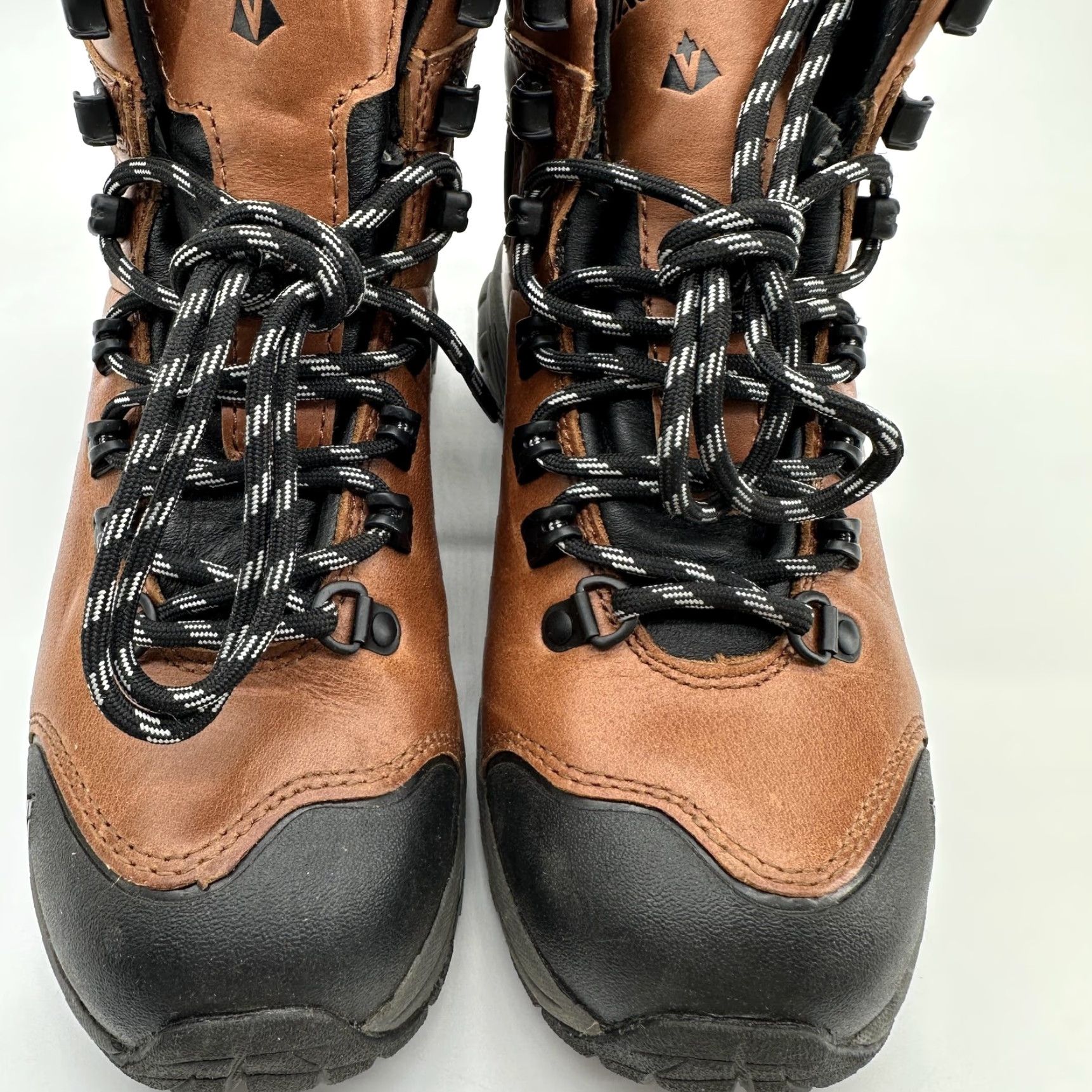 Vasque Vasque Womens Hiking Boots 6M Brown Leather Gore-Tex Vibram Waterproof Ankle Bootie Size US 6 / IT 36 - 3 Thumbnail