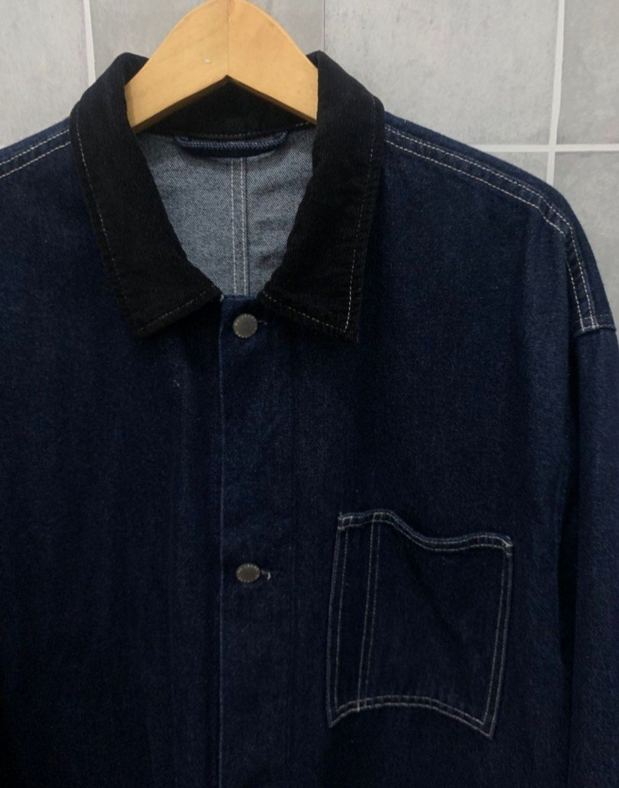 GU GU Jeans Denim Jacket Size US XXL / EU 58 / 5 - 2 Thumbnail