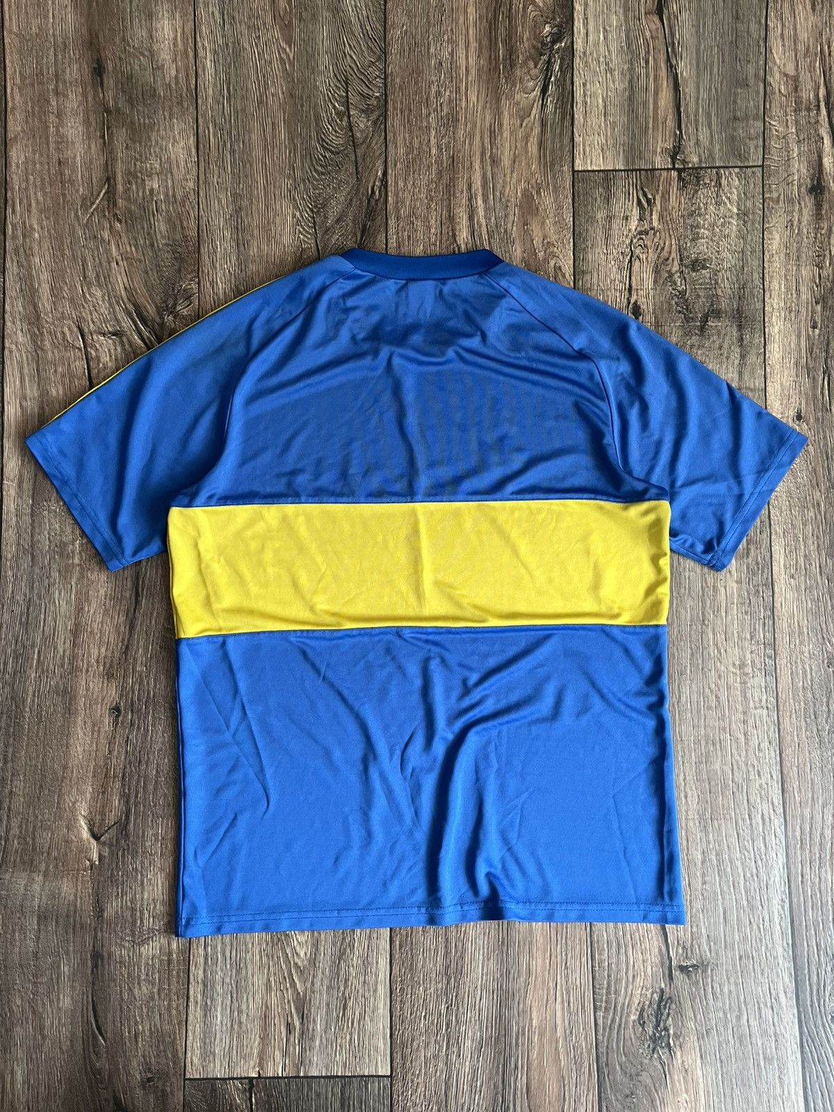 Adidas × Vintage Vintage Adidas Boca Juniors Home 1981 1982 Retro Replicas Size US L / EU 52-54 / 3 - 9 Thumbnail