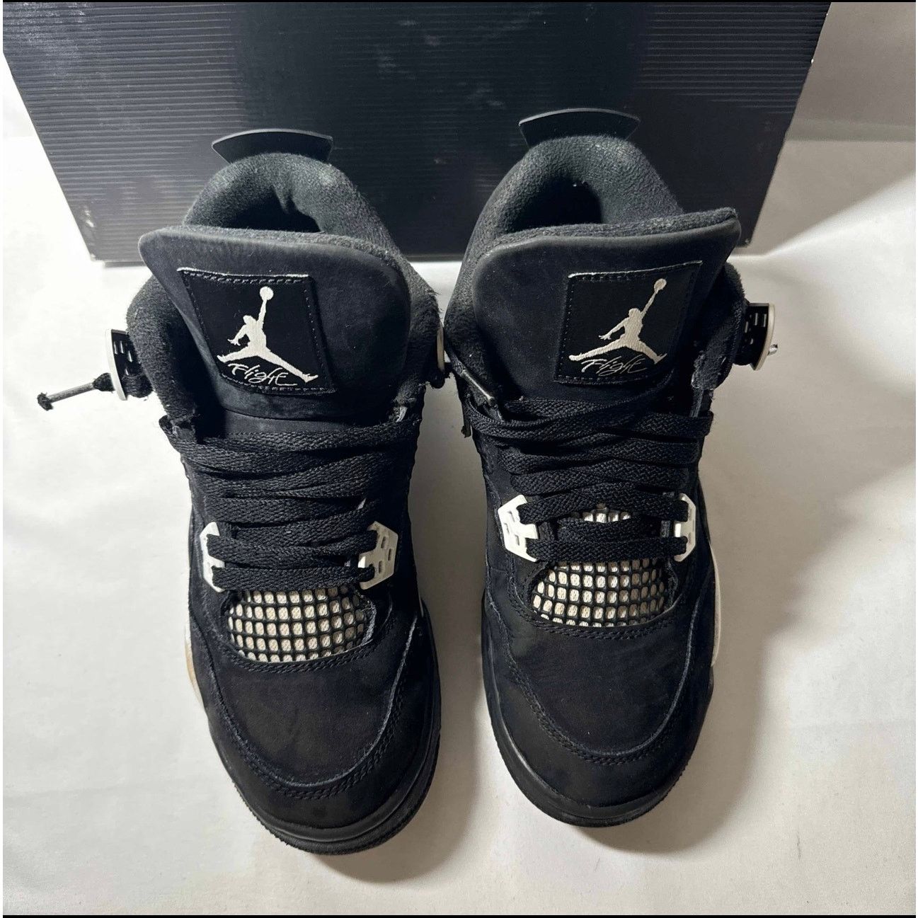 Jordan Brand × Nike Size 6.5 - Air Jordan 4 Retro GS White Thunder Men's Shoes Size US 6.5 / EU 39-40 - 4 Thumbnail