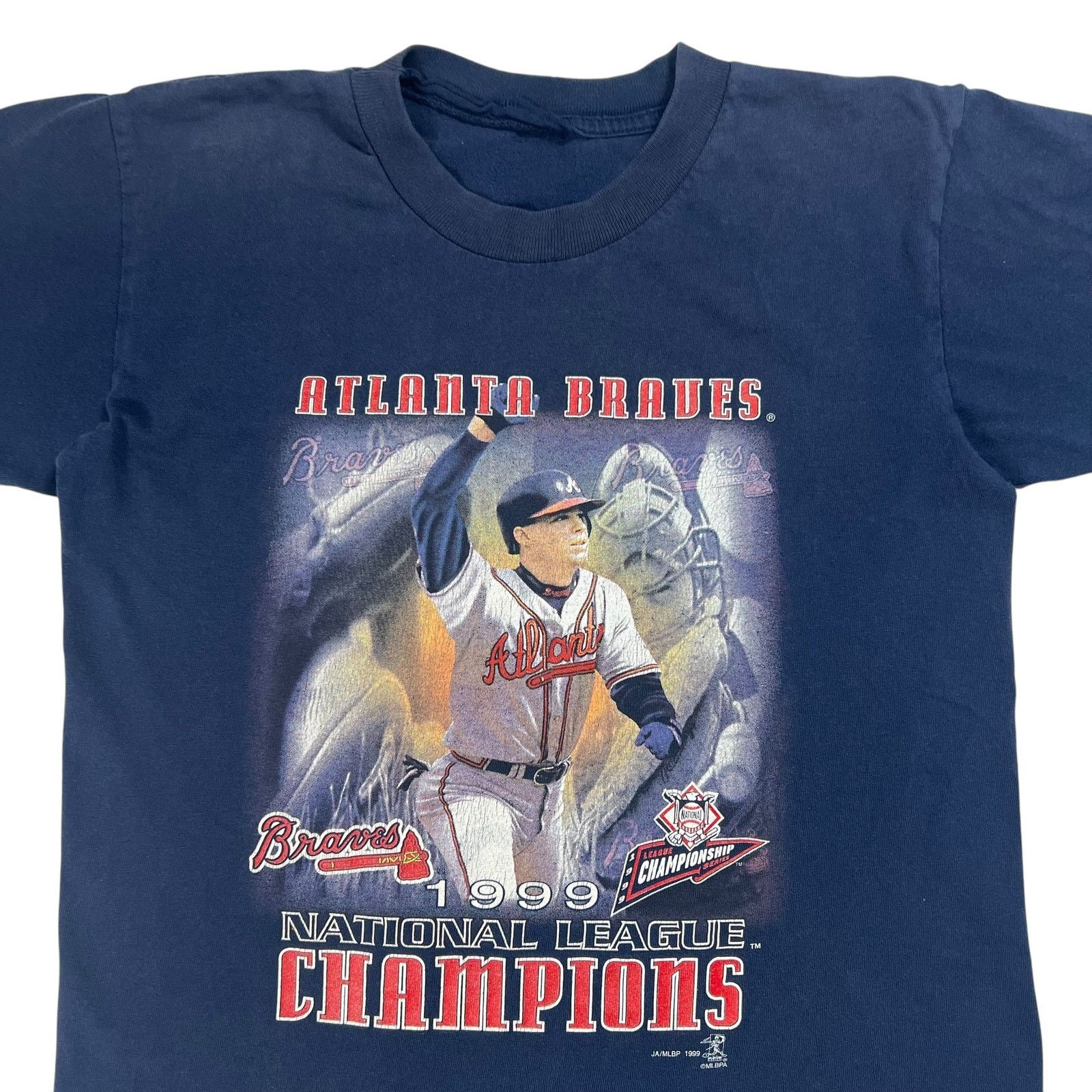 MLB × Vintage Vintage 1999 Atlanta Braves National League Champs tee (XS) Size US XS / EU 42 / 0 - 2 Thumbnail
