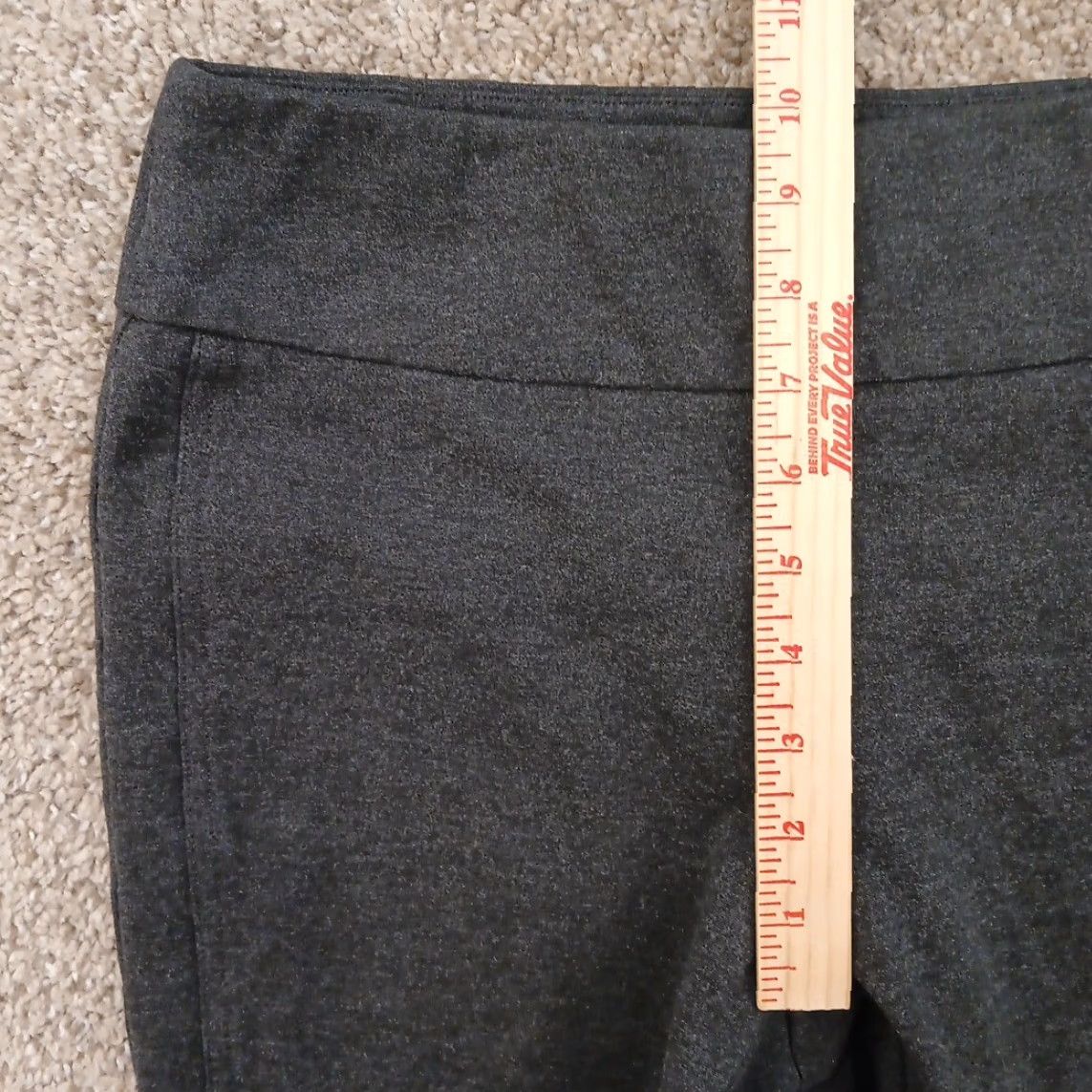 Express Express Columnist Ankle Pants Womens Small Gray Pull On High Rise 26x24 Size 28" / US 6 / IT 42 - 4 Thumbnail