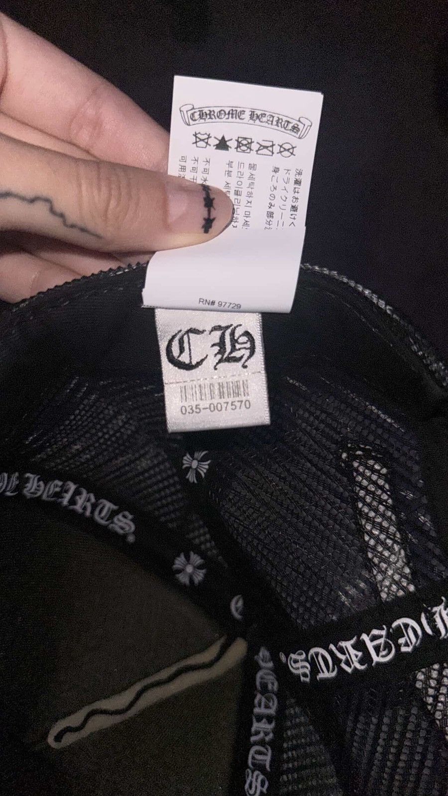 Chrome Hearts Chrome Hearts / Doverstreet Hat Size ONE SIZE - 2 Thumbnail
