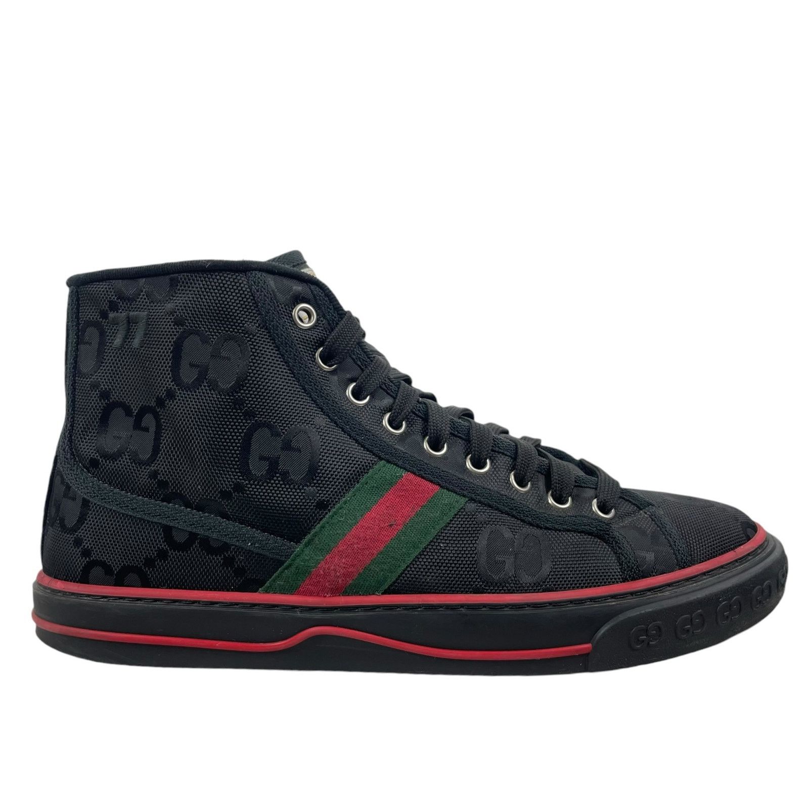 Mens gucci hi top trainers clearance