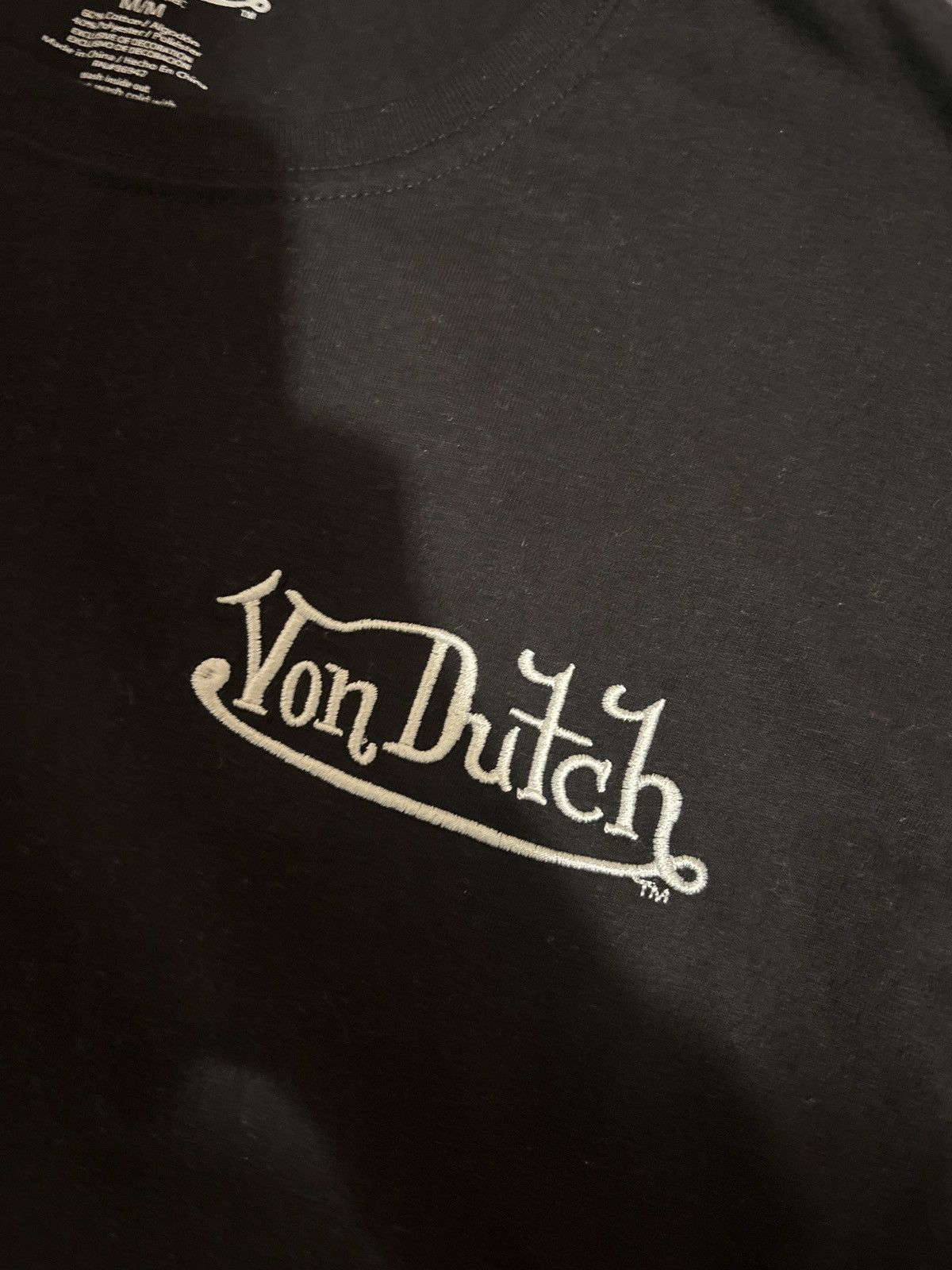 Von Dutch Von Dutch simple black tee Size US M / EU 48-50 / 2 - 4 Thumbnail
