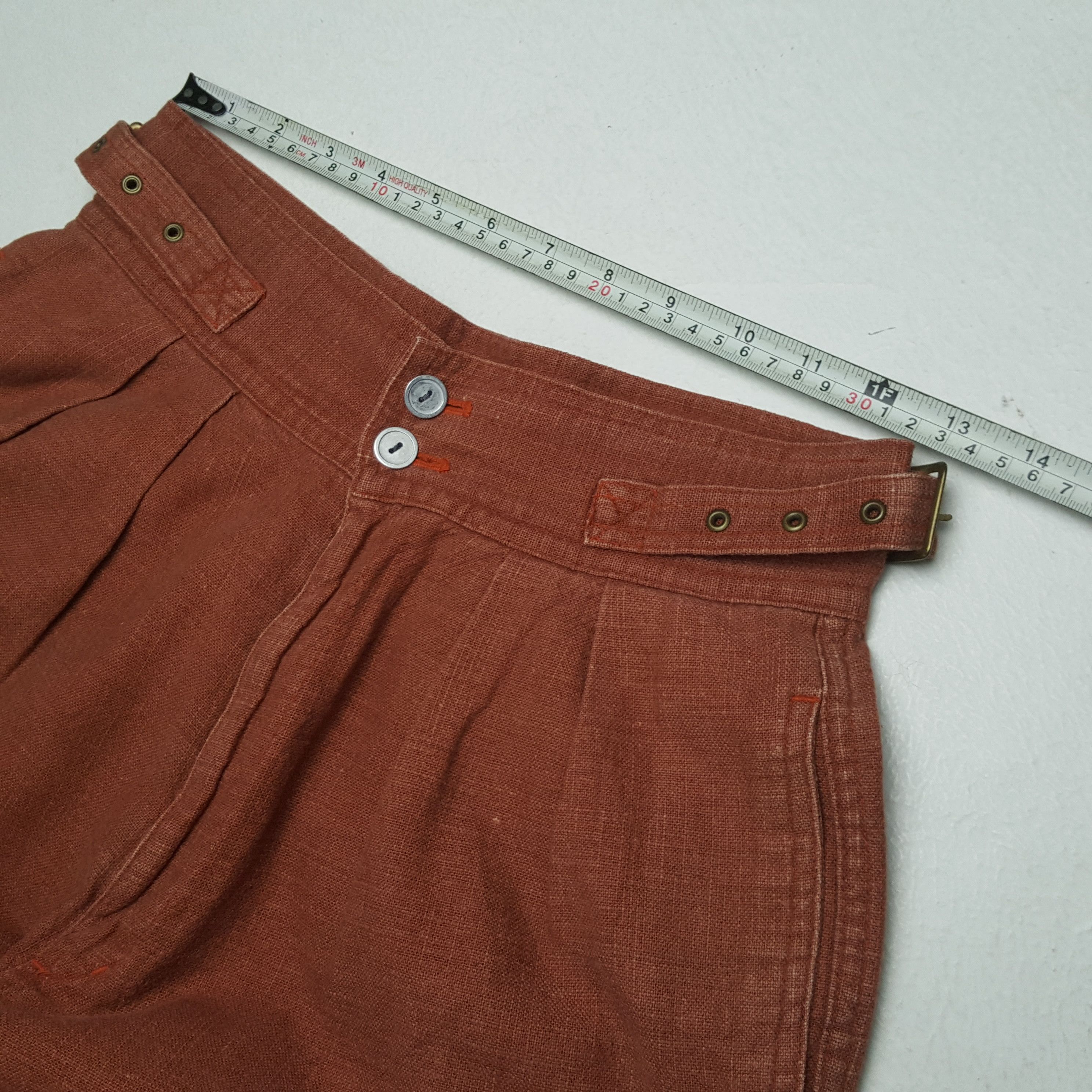 Hai Sporting Gear × Issey Miyake × Vintage HAI SPORTING GEAR by Issey Miyake Fashion Designer Pants Size 25" / US 0 / IT 36 - 7 Thumbnail