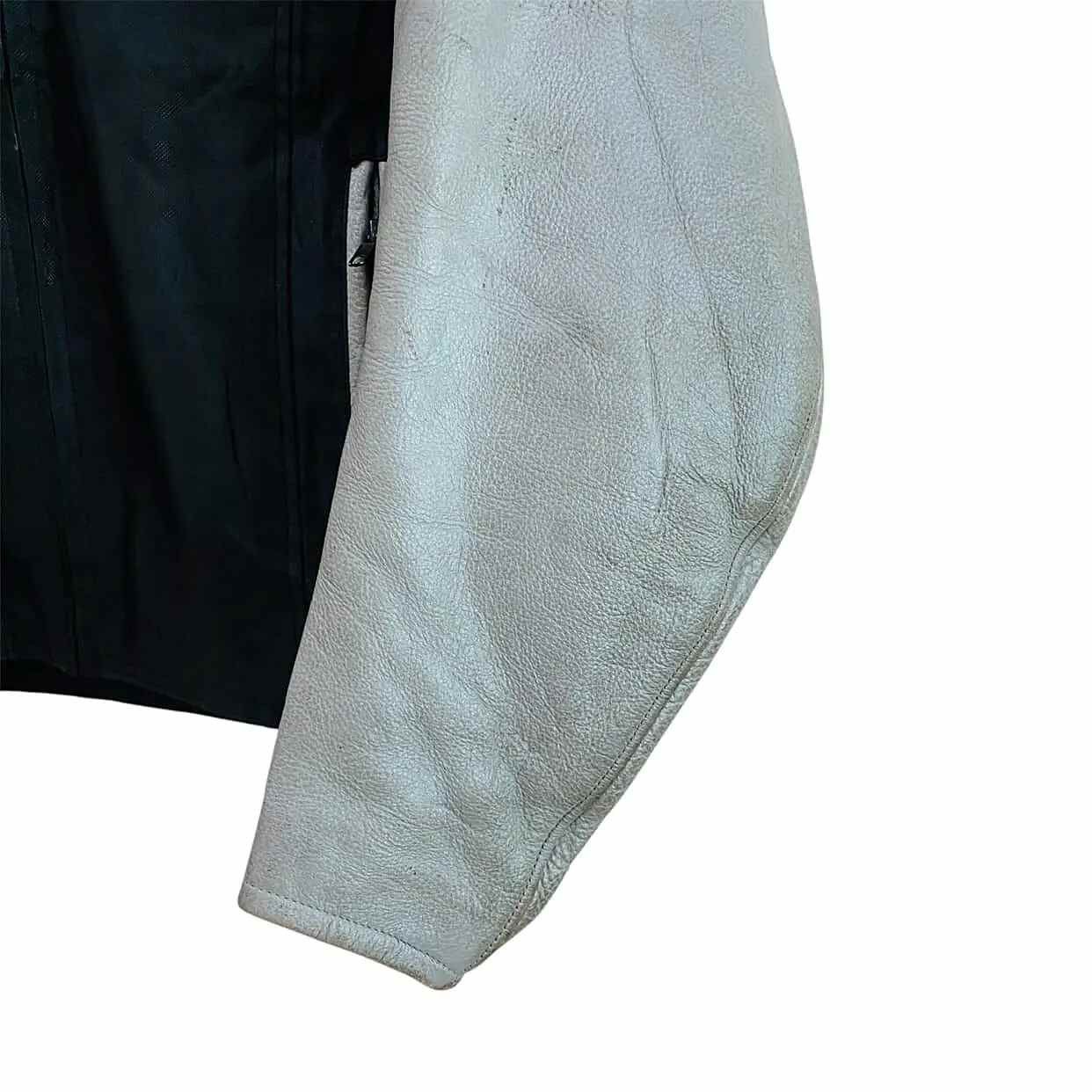 Other Vtg LAST REBLS Biker Motorcycle Guard Jacket Leather Sleeve Size US XL / EU 56 / 4 - 8 Thumbnail