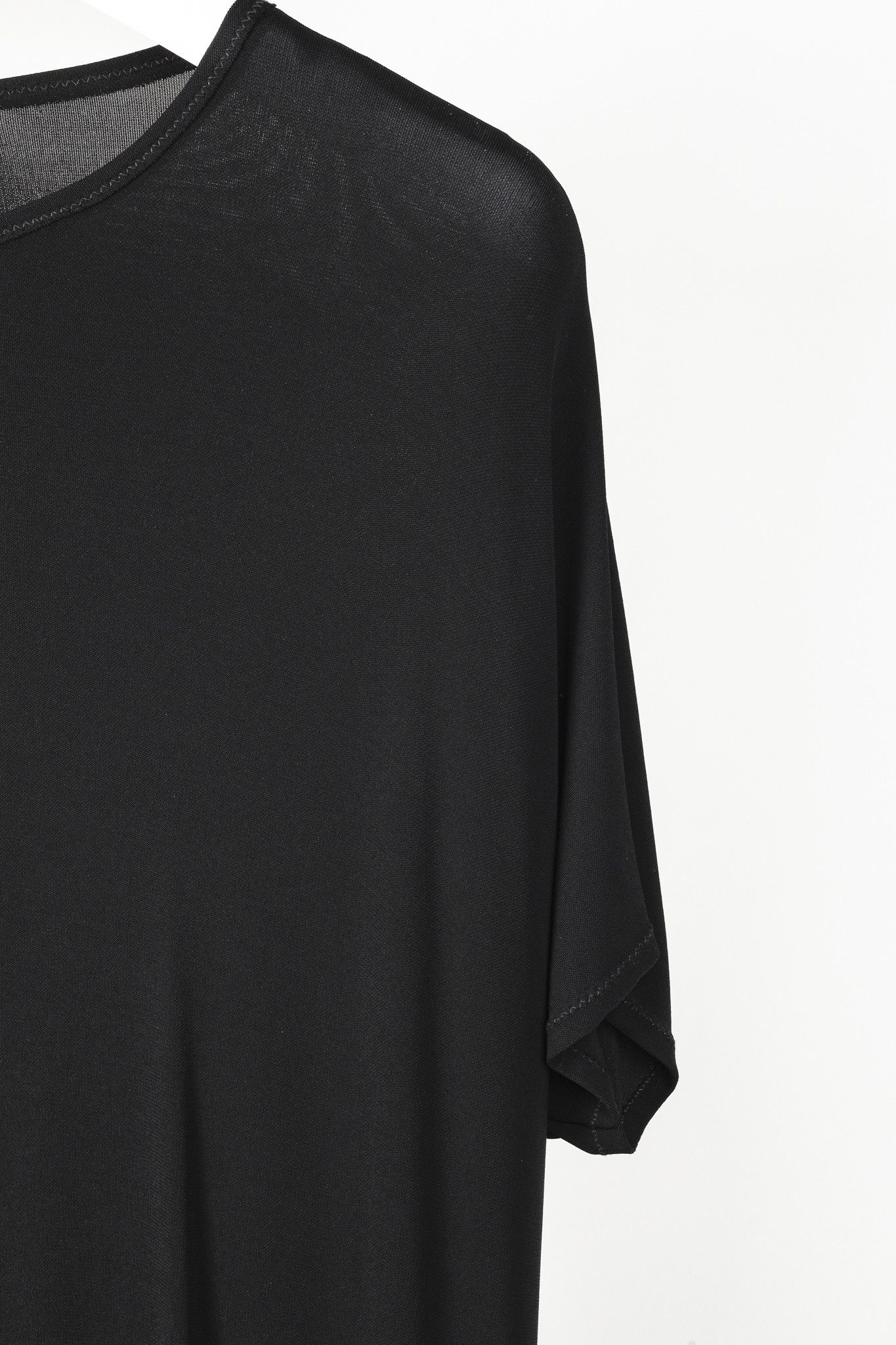 Marie Saint Pierre Marie Saint Pierre Black Crepe Bubble-Hem Maxi Dress Size L / US 10 / IT 46 - 3 Thumbnail