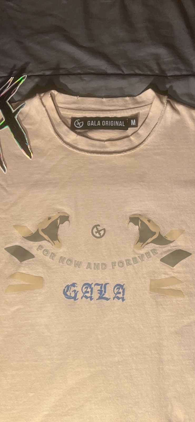 Other VENOMOUS" TEE (ALMOND VINTAGE) (SIZE M)- GALA ORIGINAL- Size US L / EU 52-54 / 3 - 3 Thumbnail