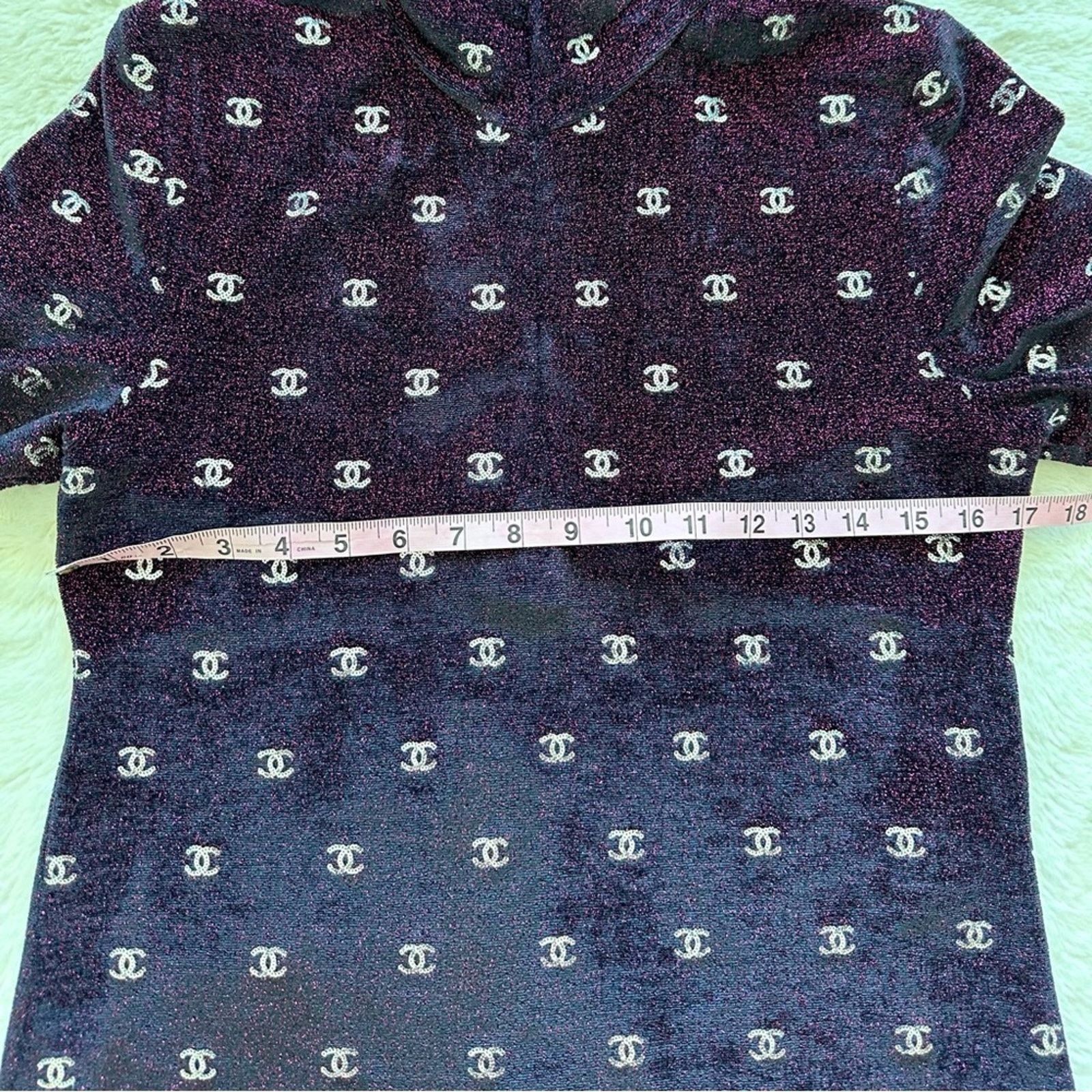 Chanel CHANEL CC logo women top size 42 FR or 8 US Authentic Size M / US 6-8 / IT 42-44 - 9 Thumbnail