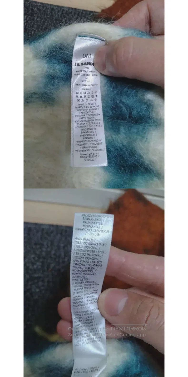 Jil Sander Jil Sander Cashmere blend scarf Size ONE SIZE - 5 Thumbnail