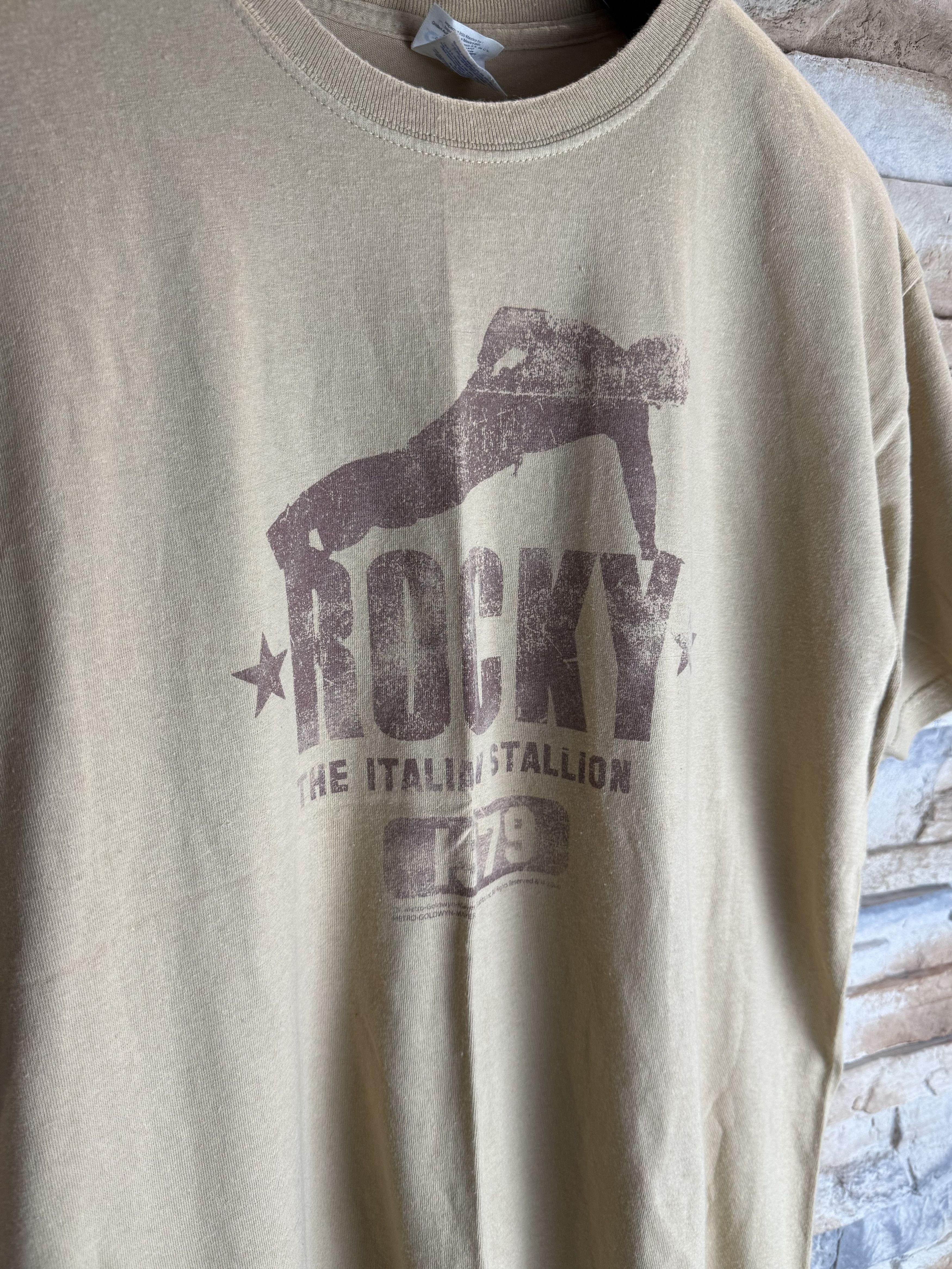 Vintage Vintage 2006 Rocky The Italian Stallion Big Logo Tee Size US L / EU 52-54 / 3 - 4 Thumbnail