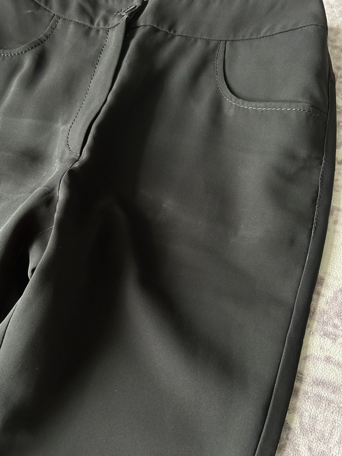Chanel Vintage Chanel Trousers Black Pants Size 27" / US 4 / IT 40 - 10 Thumbnail