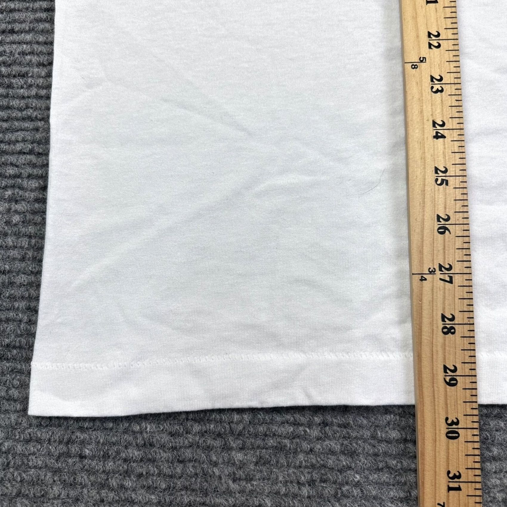 Fruit Of The Loom VINTAGE 90s Graphic Tee Christian Holy Laughter Shirt XXL White Cotton Polyester Fruit of the Loom Mens T-Shirt Graphic Print Functional Easy Care 2XL Size US XXL / EU 58 / 5 - 5 Thumbnail