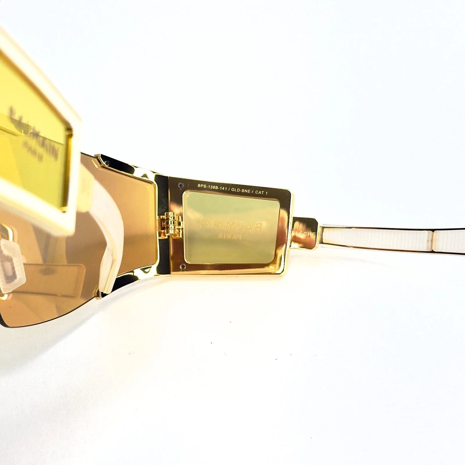Balmain BALMAIN FLECHE BY AKONI BPS138 Titanium BPS 138 Sunglass Size ONE SIZE - 2 Thumbnail