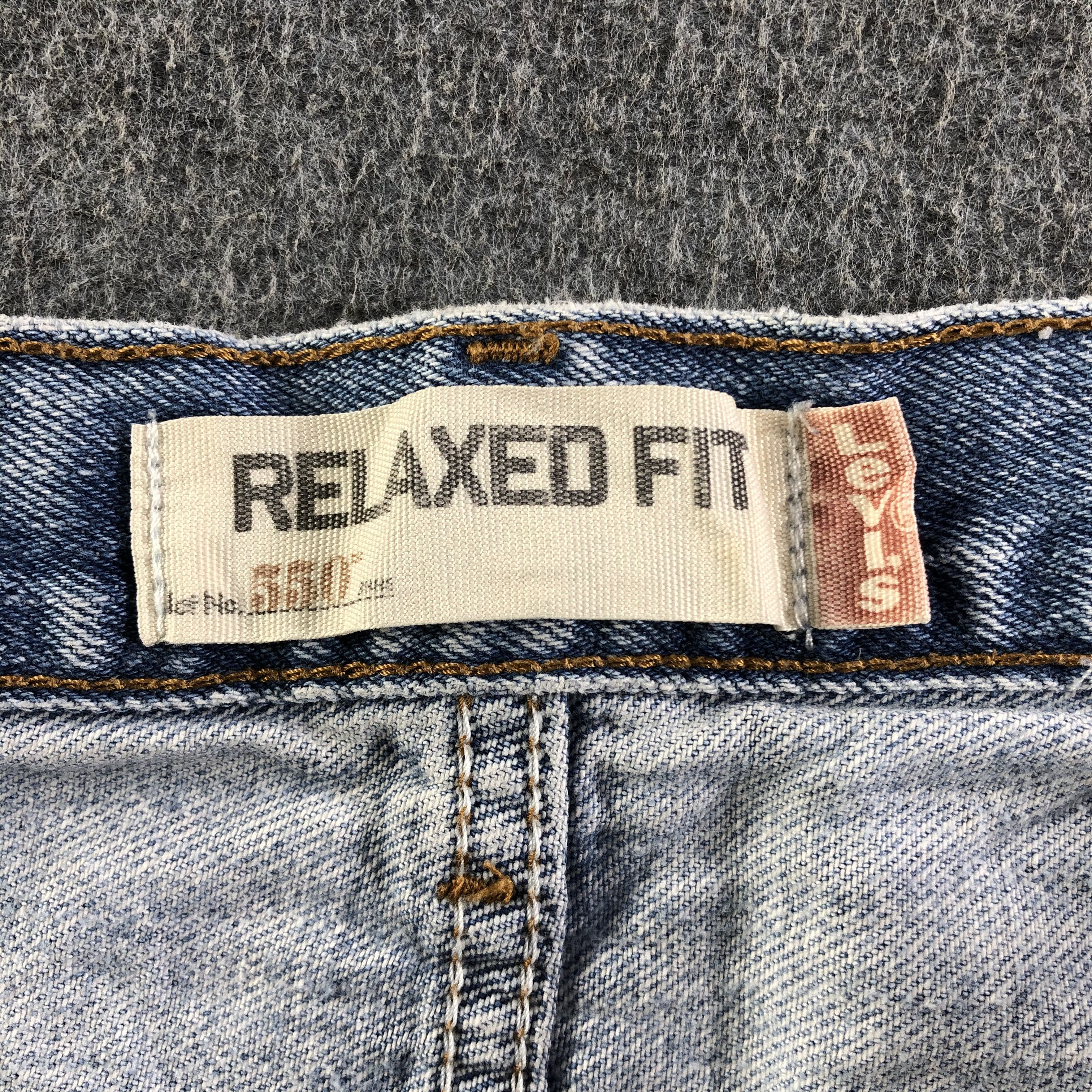 Levi's Vintage Light Wash Levis 550 Jeans-J3248 Size US 34 / EU 50 - 11 Thumbnail