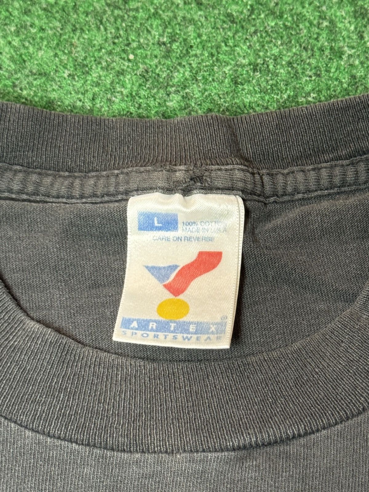 Starter Vtg 90s Pittsburgh Steelers Taz Looney Tunes Cartoon T Shirt Size US L / EU 52-54 / 3 - 4 Thumbnail