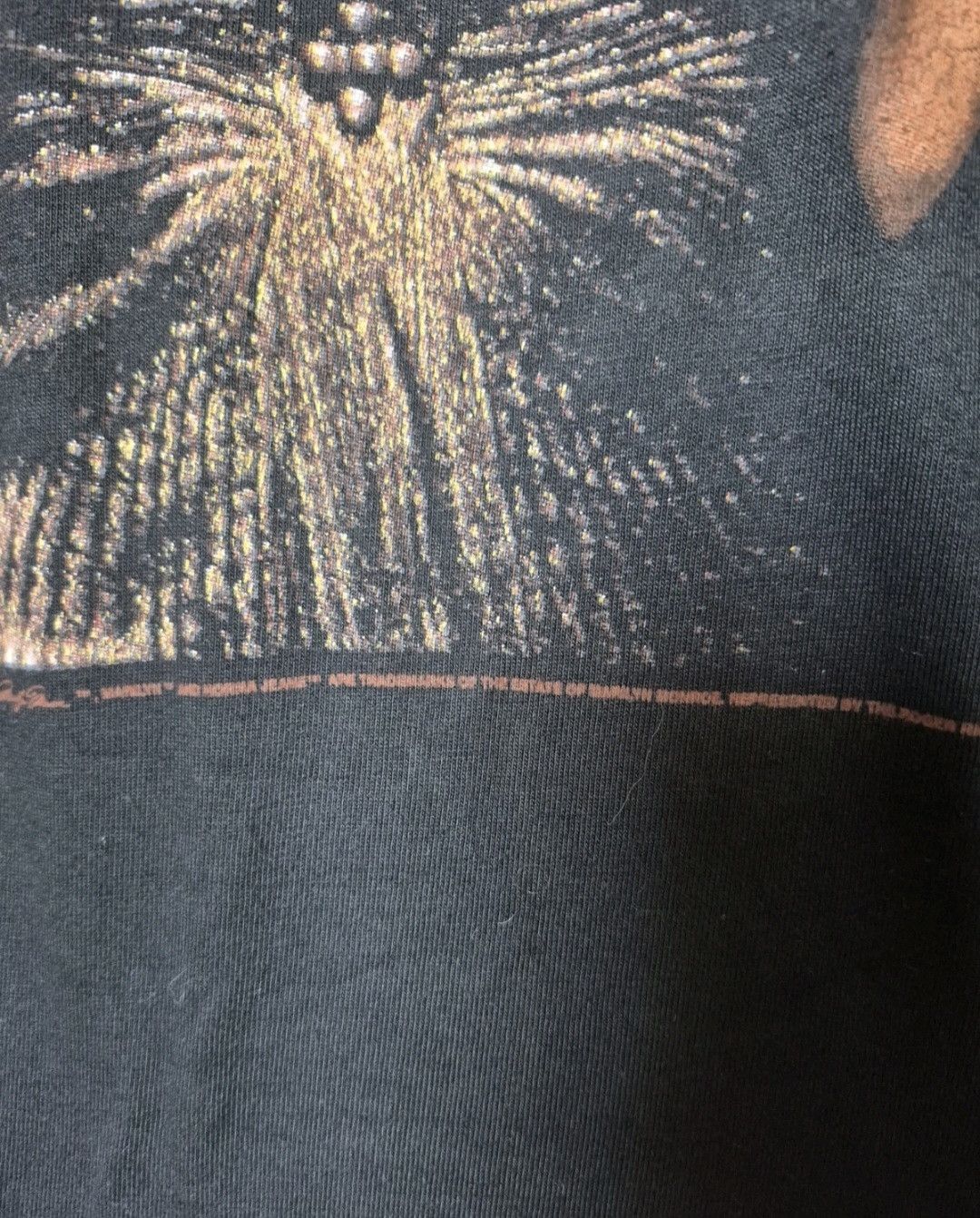 Other Vintage 90S Marilyn Monroe USA Single Stetch T Shirt Gold L Size US L / EU 52-54 / 3 - 5 Thumbnail