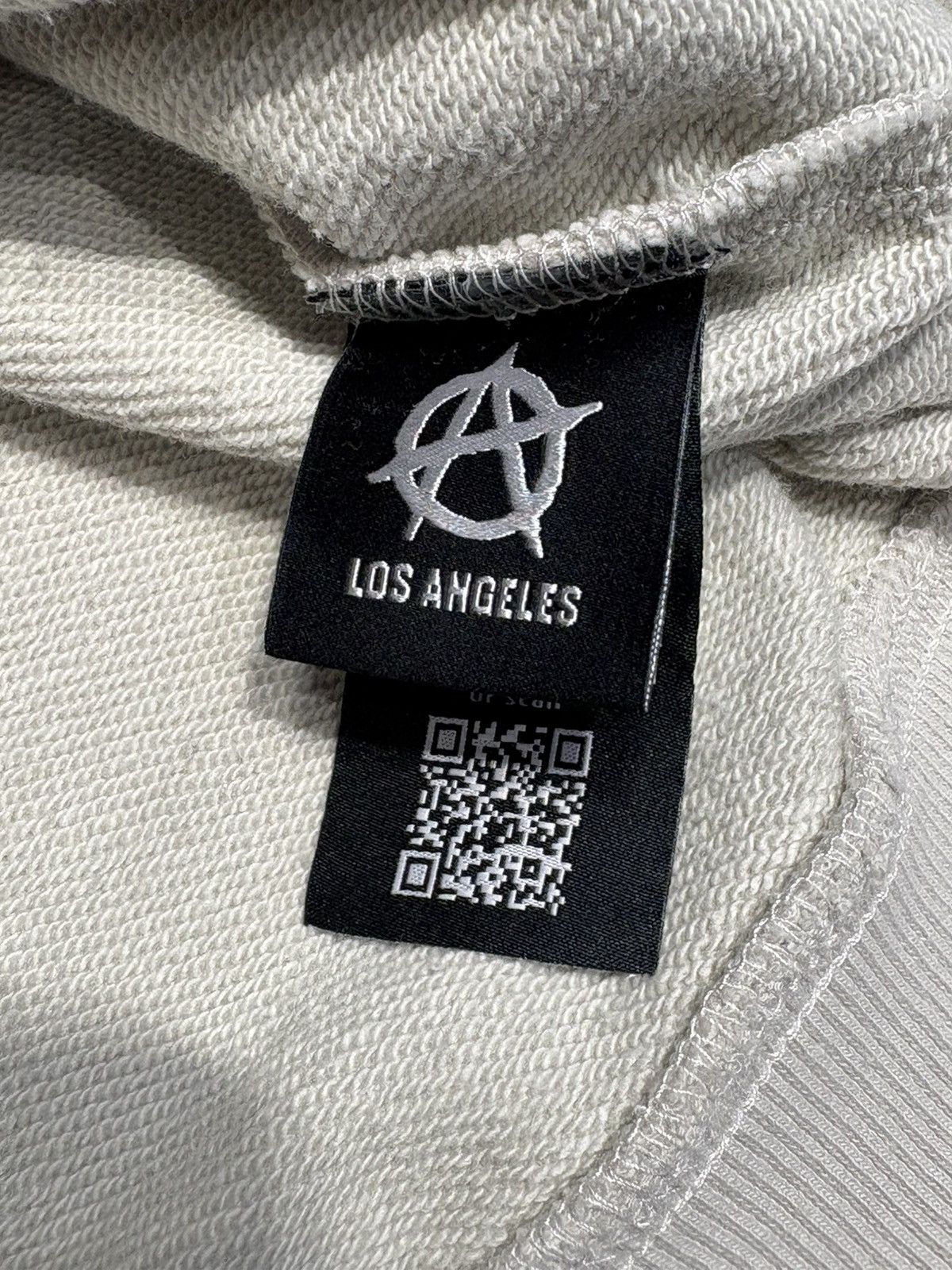 Revenge REVENGE “CHROMED OUT” HOODIE - SIZE SMALL - (CEMENT) Size US S / EU 44-46 / 1 - 3 Thumbnail