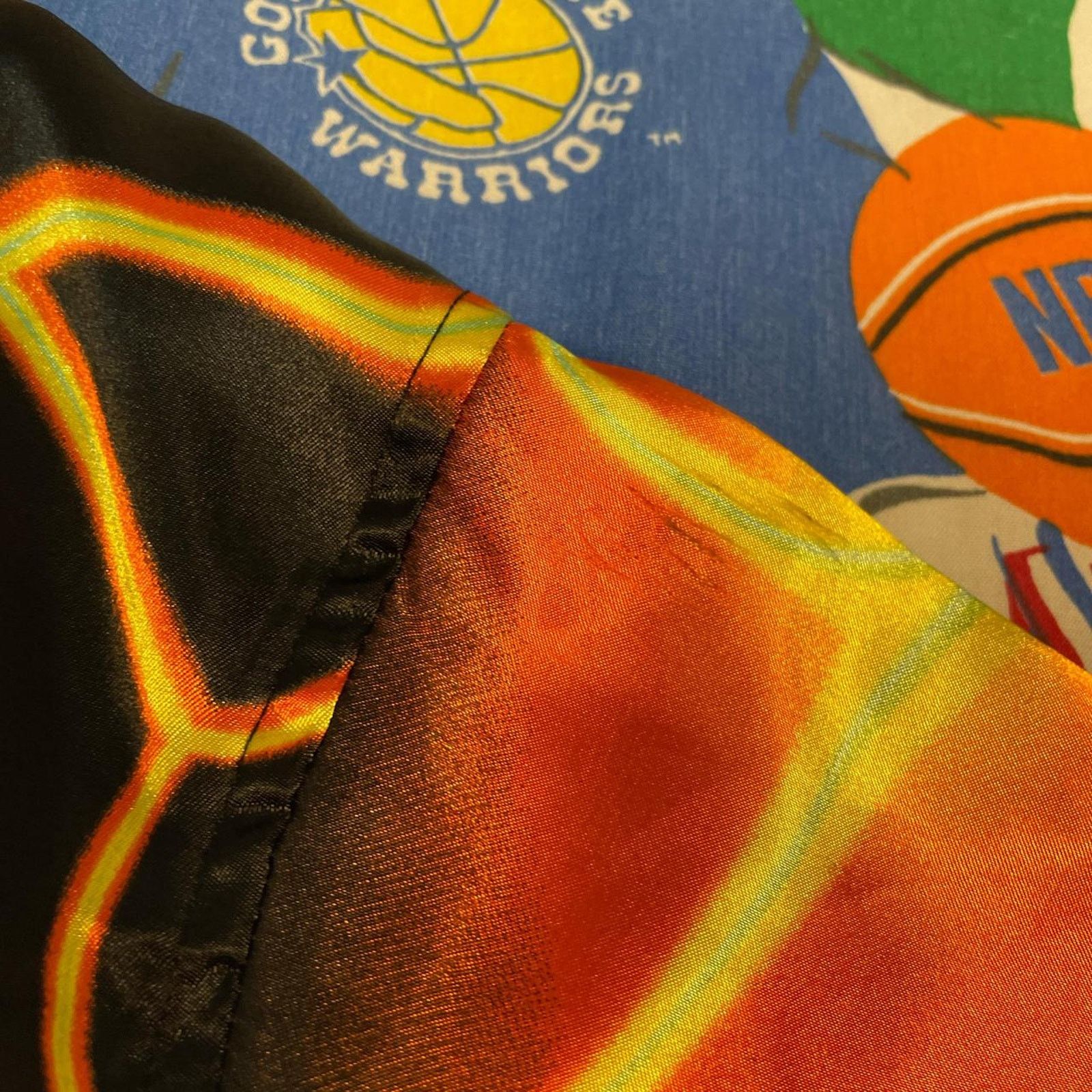 Affliction × Ecko Unltd. × JNCO Y2K PACO Top Heavy Grunge Fire Flame Style Silk Button Tee Size US XL / EU 56 / 4 - 5 Thumbnail
