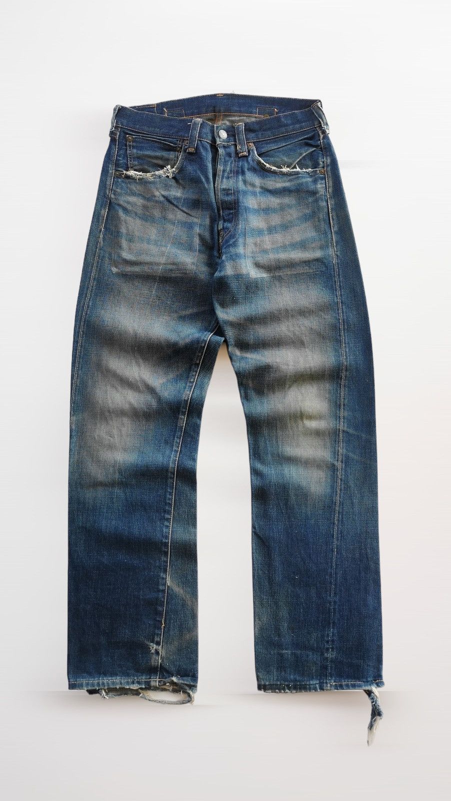 Levi's Levis Vintage Clothing Lot37501 Selvedge Denim Jeans Size US 30 / EU 46 - 1 Thumbnail