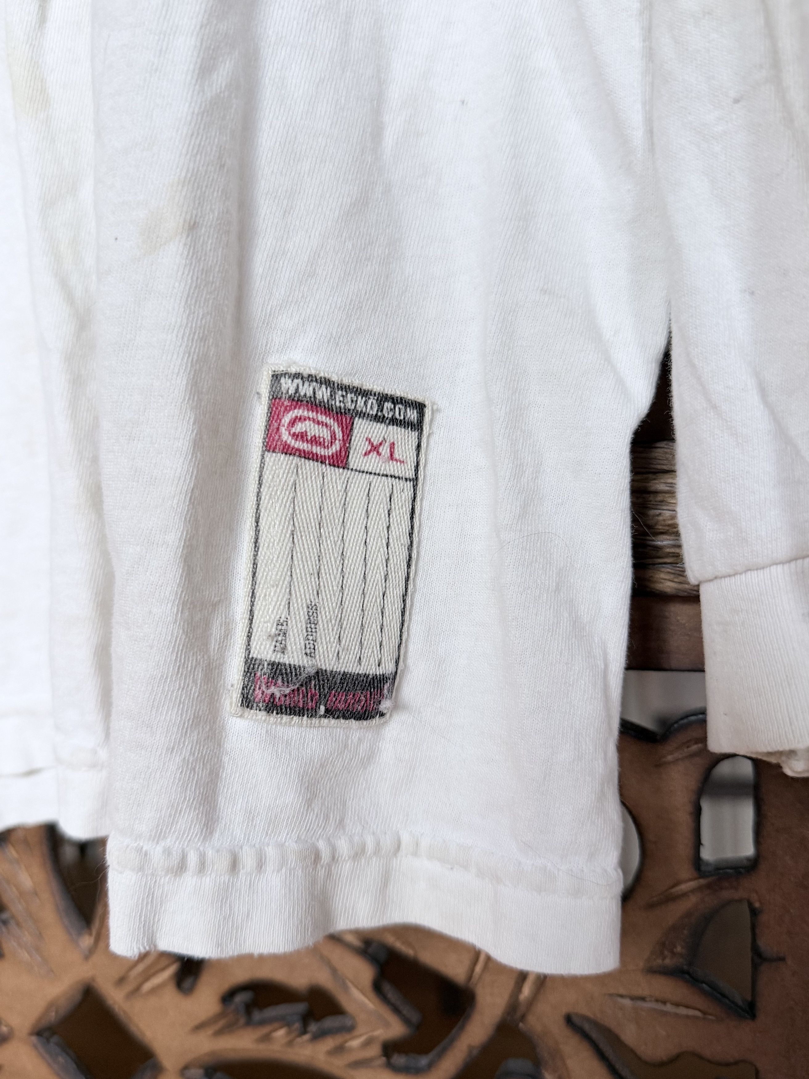 Ecko Unltd. Tattered ECKO UNLTD Japanese Kaiju Size US XL / EU 56 / 4 - 5 Thumbnail