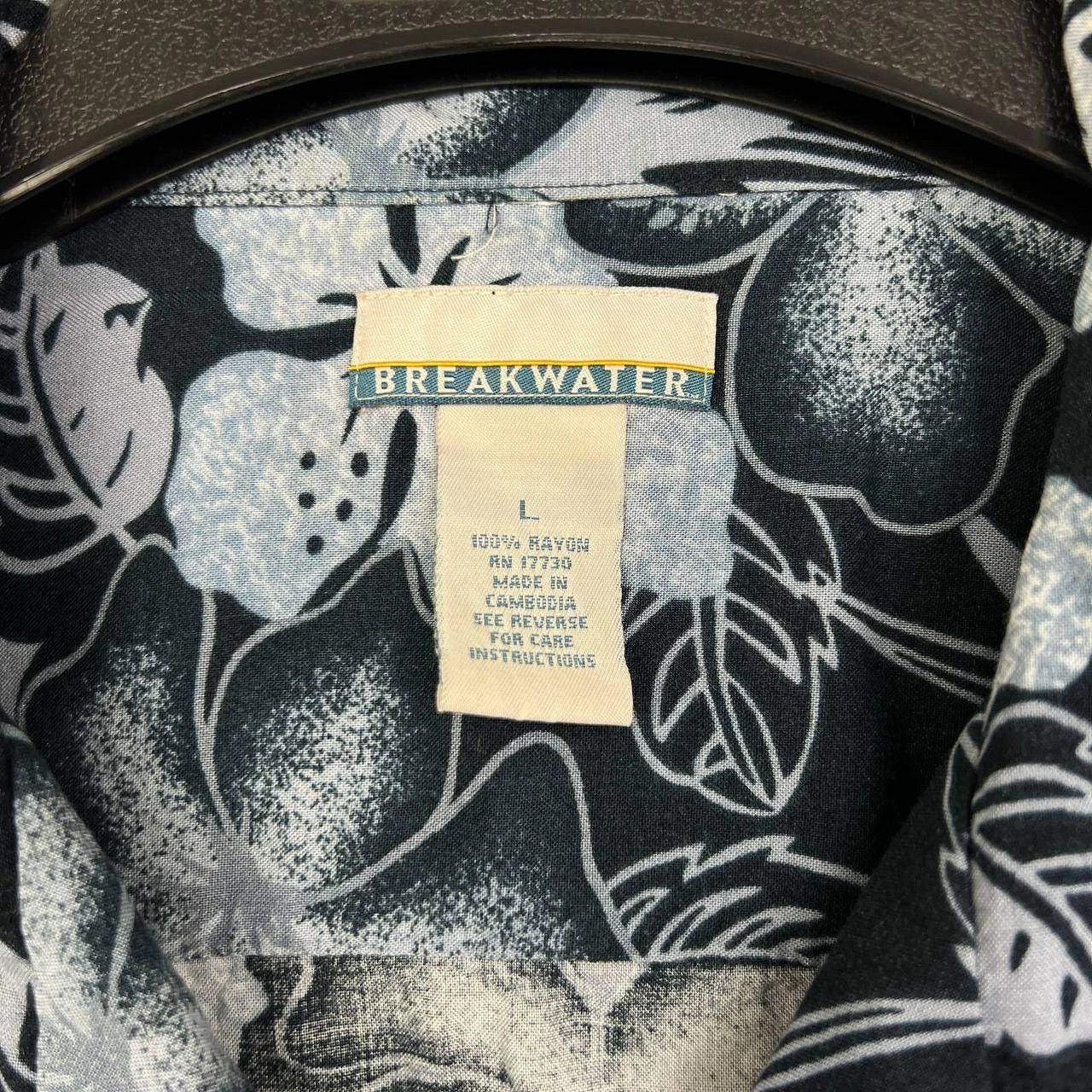 Other Breakwater Shirt Men blue Floral Button Up Collared L Size US L / EU 52-54 / 3 - 7 Thumbnail