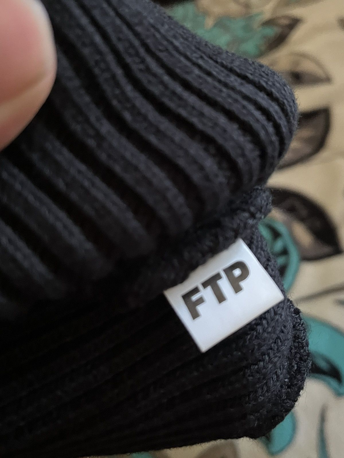 Fuck The Population FTP black beanie Size ONE SIZE - 2 Thumbnail
