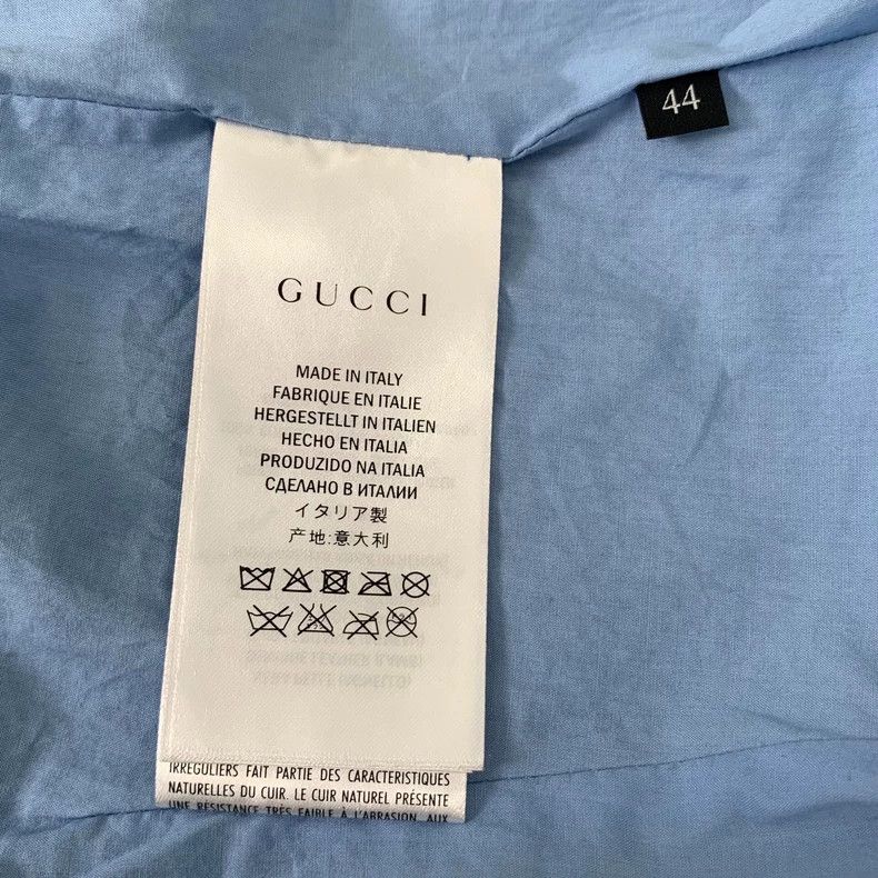Gucci Gucci Black studded sheep leather lapel long-sleeved leathe Size US S / EU 44-46 / 1 - 6 Thumbnail