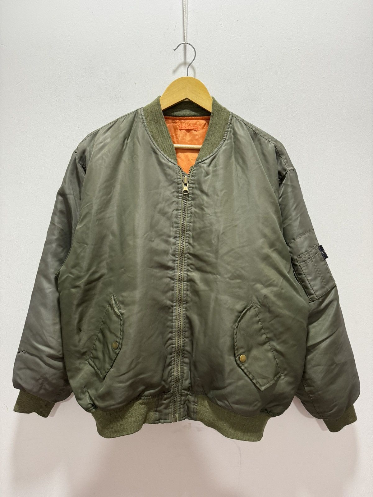 Vintage JAPANESE DESIGN KANYE STYLE BOMBER JACKET Size US L / EU 52-54 / 3 - 2 Thumbnail