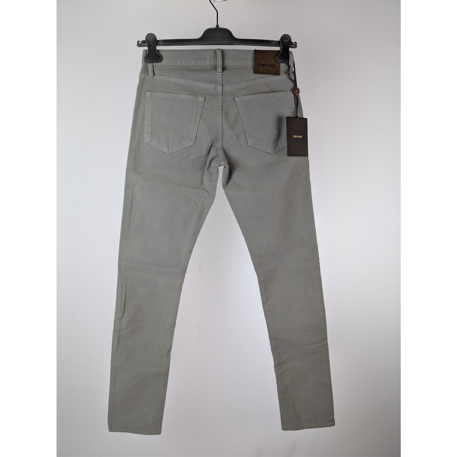 Tom Ford o1rshd1 Slim Fit Denim Jeans in Grey 31 Size US 31 - 11 Thumbnail