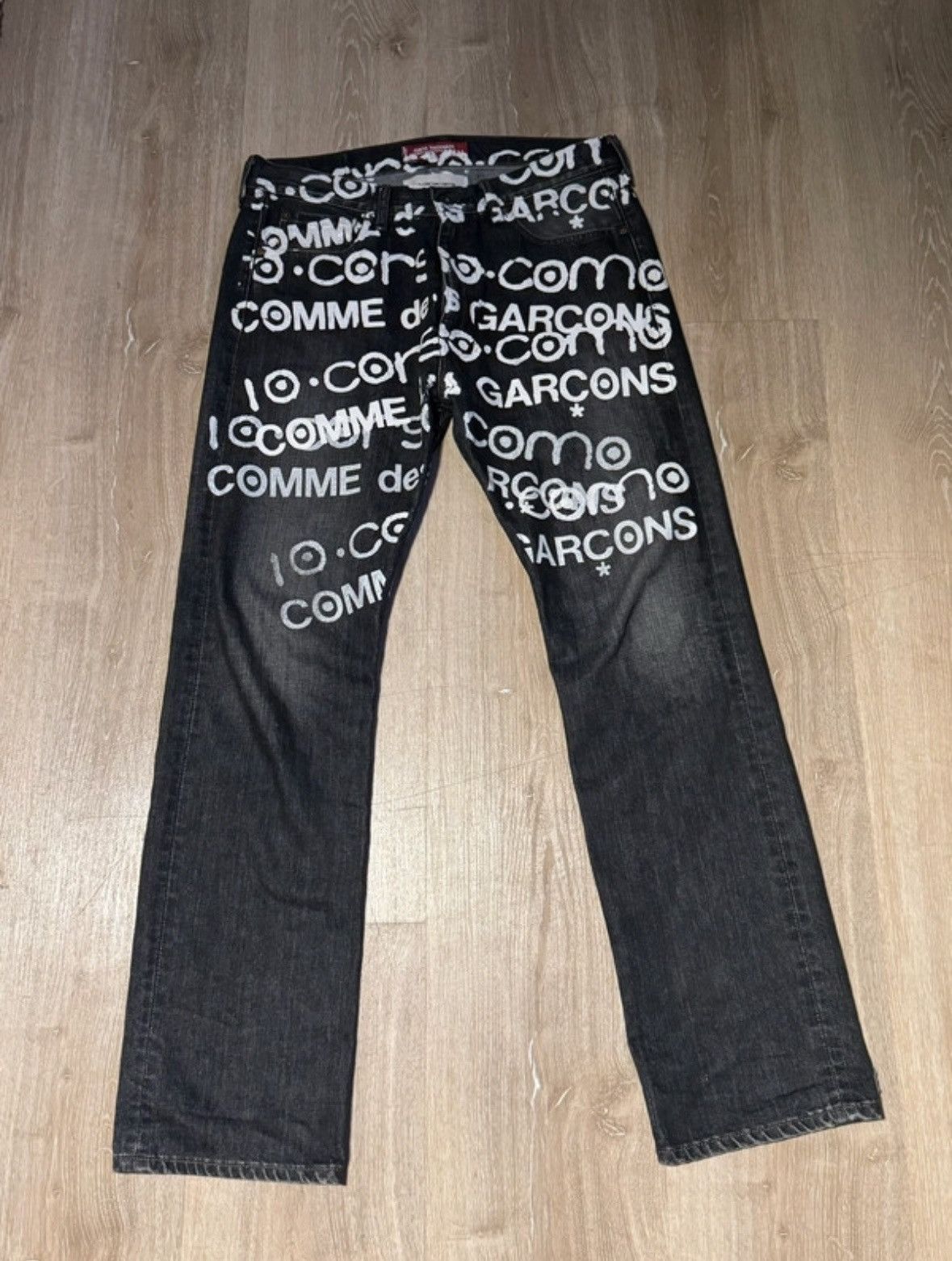 10 corso como junya levi’s コムデギャルソン デニム JUNYA WATANABE MAN x 10 corso como Printed Jeans | PLAYFUL BLOG