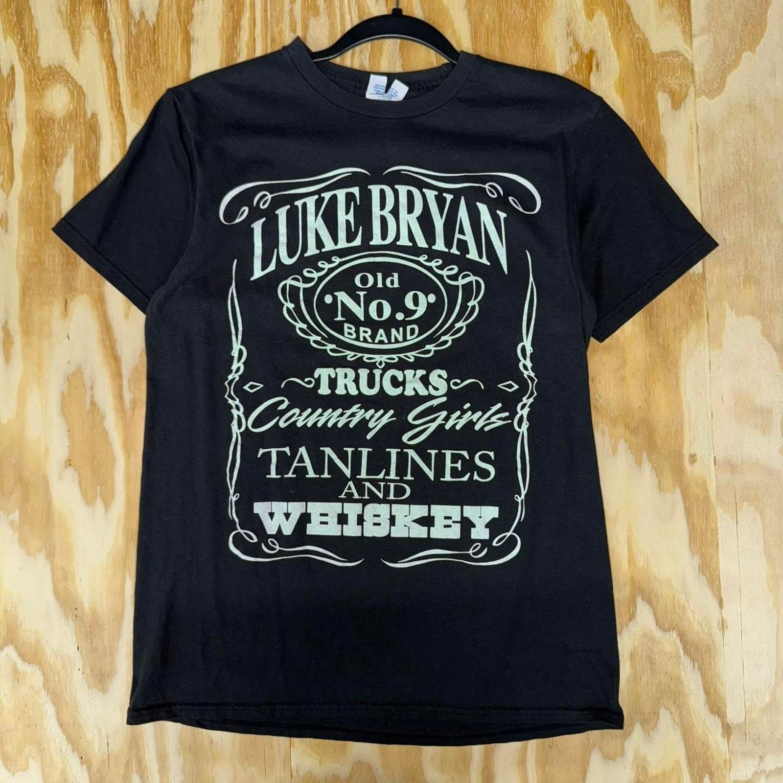 Vintage Vintage y2k luke bryan jack daniels style tour 2016 t-shirt Size US M / EU 48-50 / 2 - 2 Thumbnail