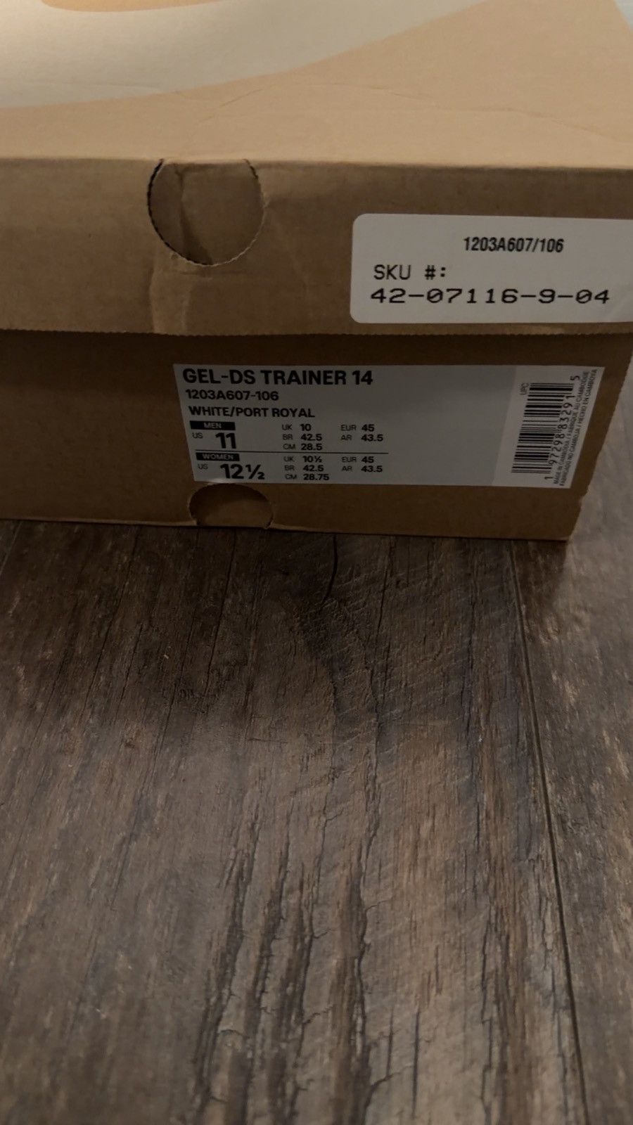Asics GEL DS TRAINER 14 ASICS Size US 11 / EU 44 - 7 Thumbnail