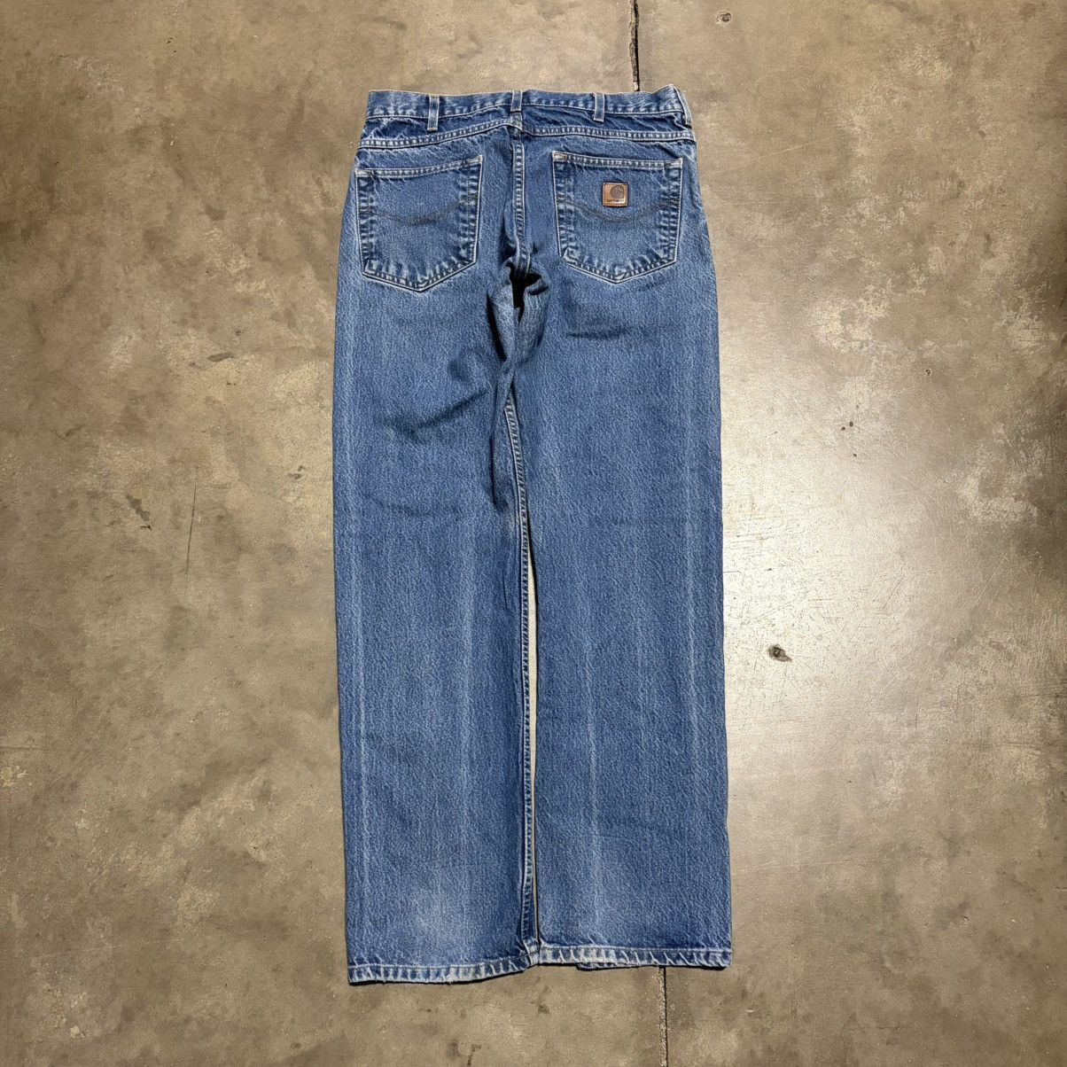 Carhartt Vintage Carhartt Relaxed Fit Denim Jeans Faded Washed Work Size US 33 - 6 Thumbnail