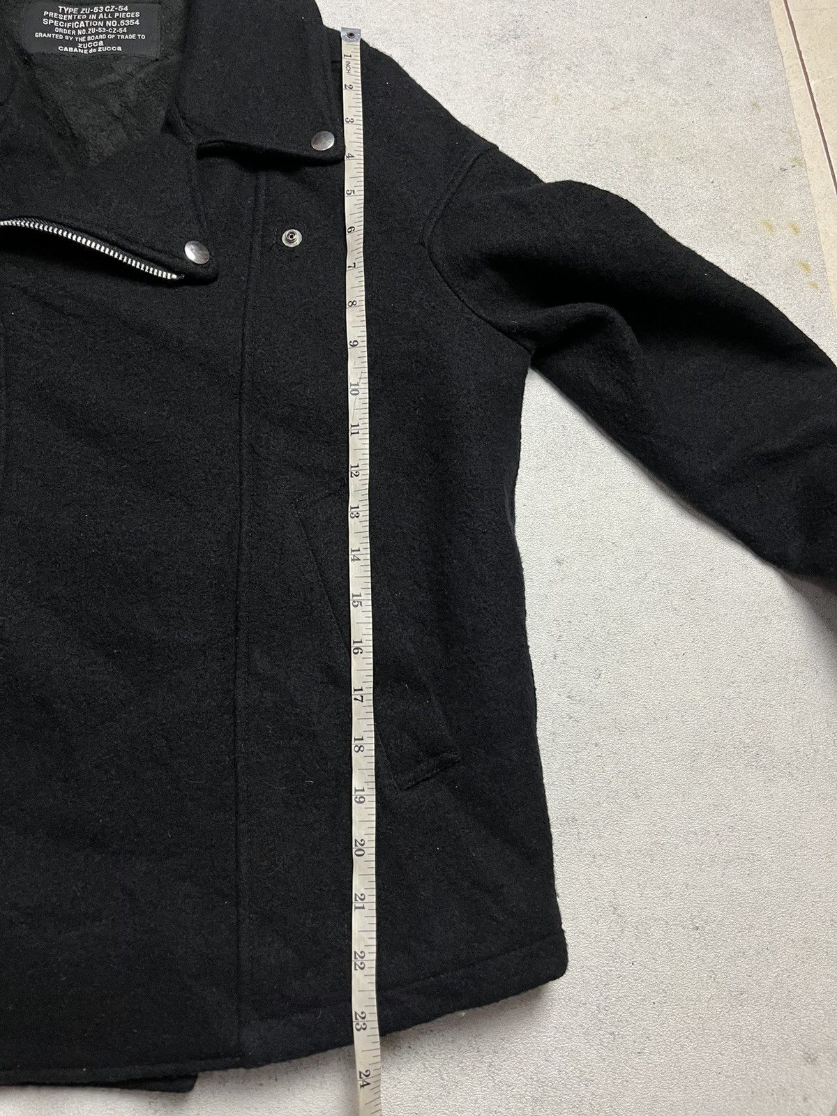 CABANE de ZUCCa × Issey Miyake Vintage Cabane De Zucca Wool Jacket Size US M / EU 48-50 / 2 - 9 Thumbnail